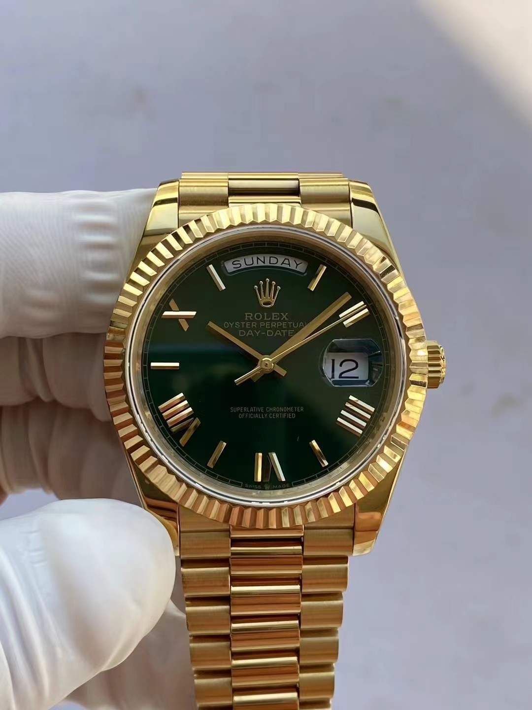 Rolex Week calendar series wristwatch 41mm