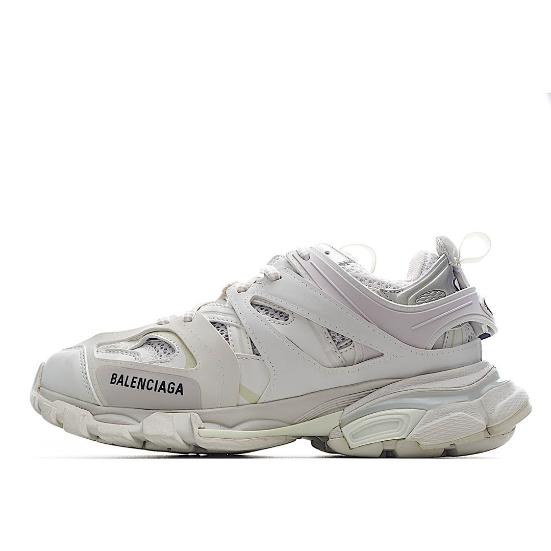 Balenciaga Sneaker Tess s.Gomma MAILLE WHITE/ORANGE