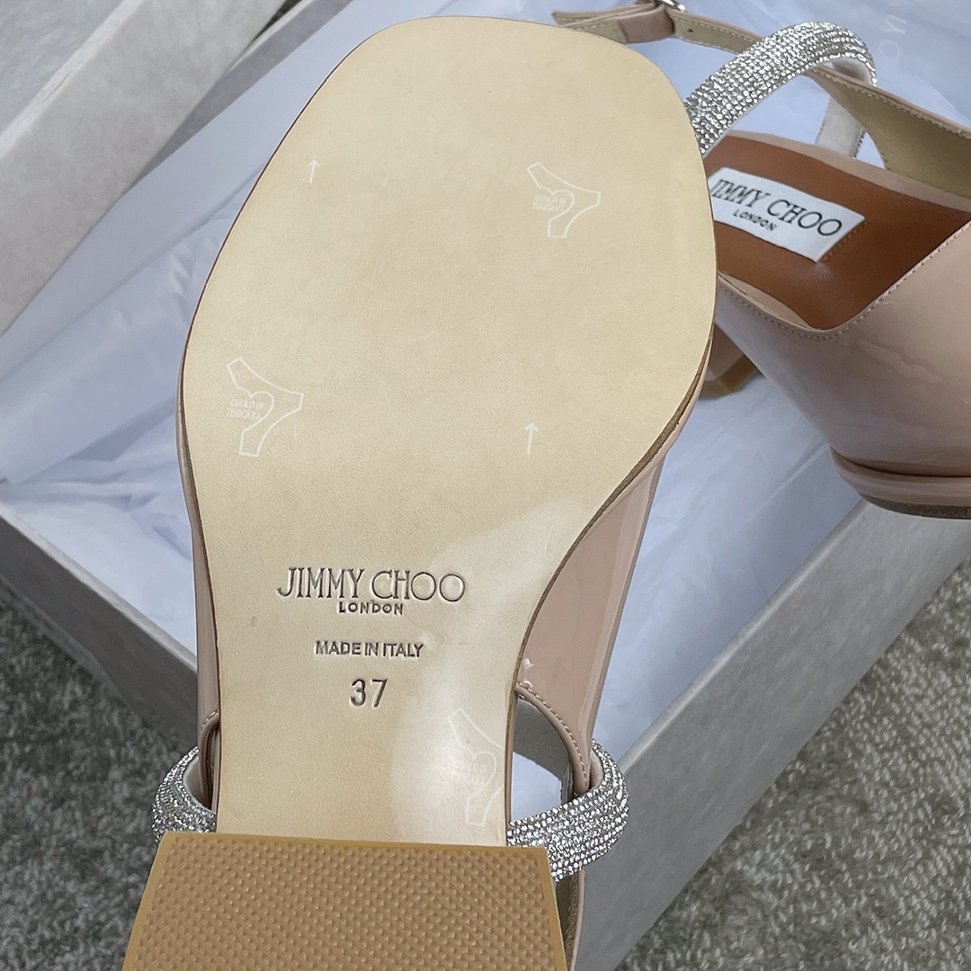 Jimmy Cho*o Chunky Heel Mary Jane