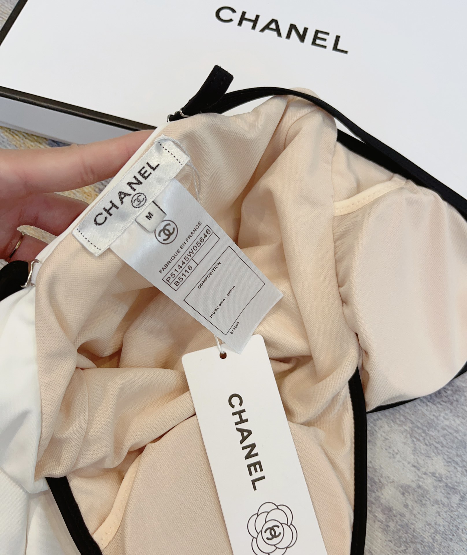 Chanel one piece swimsuit