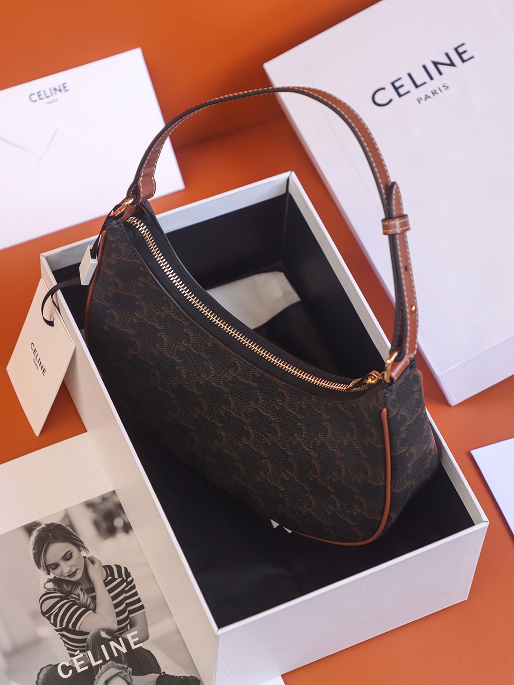 𝐂𝐞𝐥𝐢𝐧𝐞 𝐀𝐕𝐀 Underarm bag #193952