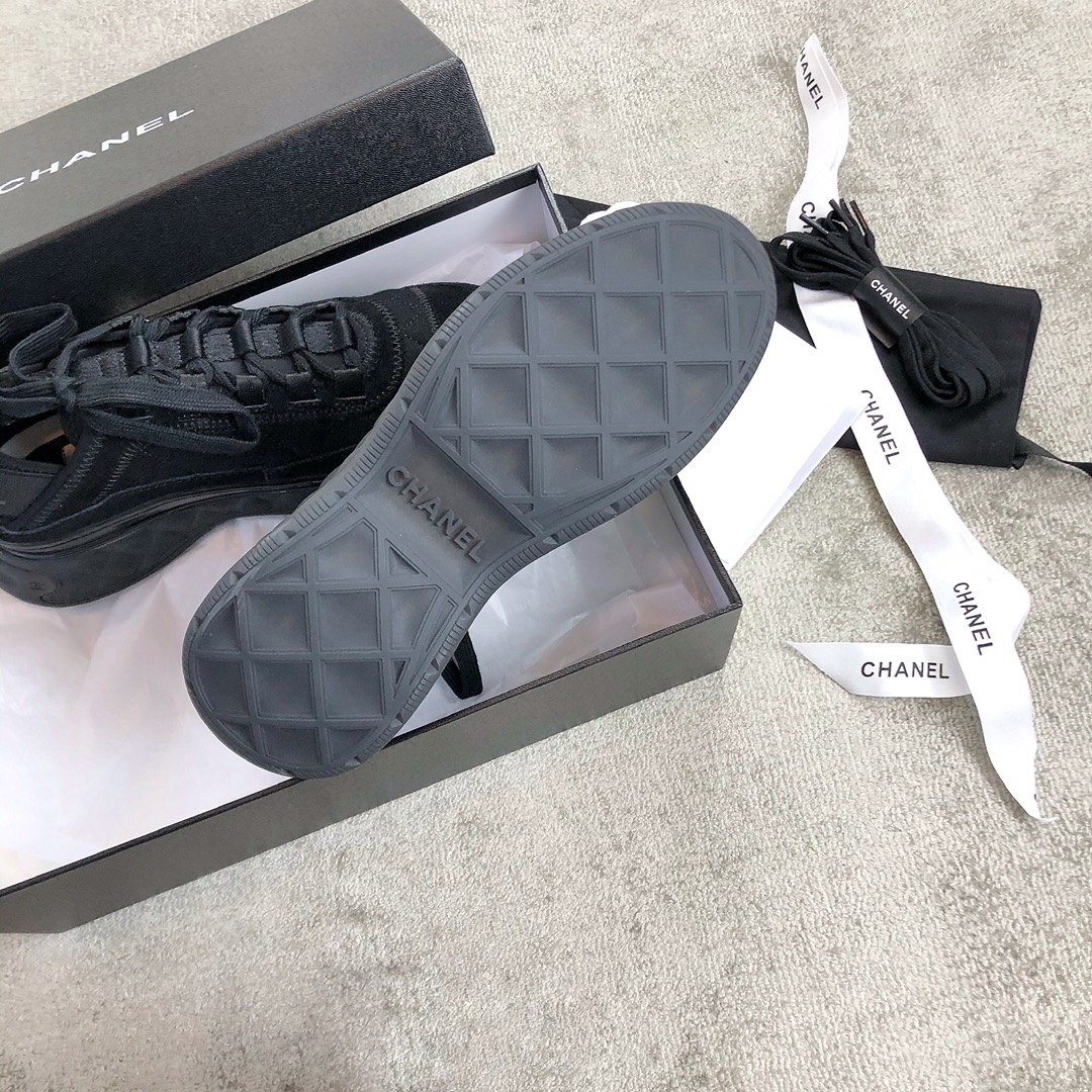 CHANEL sneakers classic small incense sneakers cowhide sheepskin leather genuine leather sole