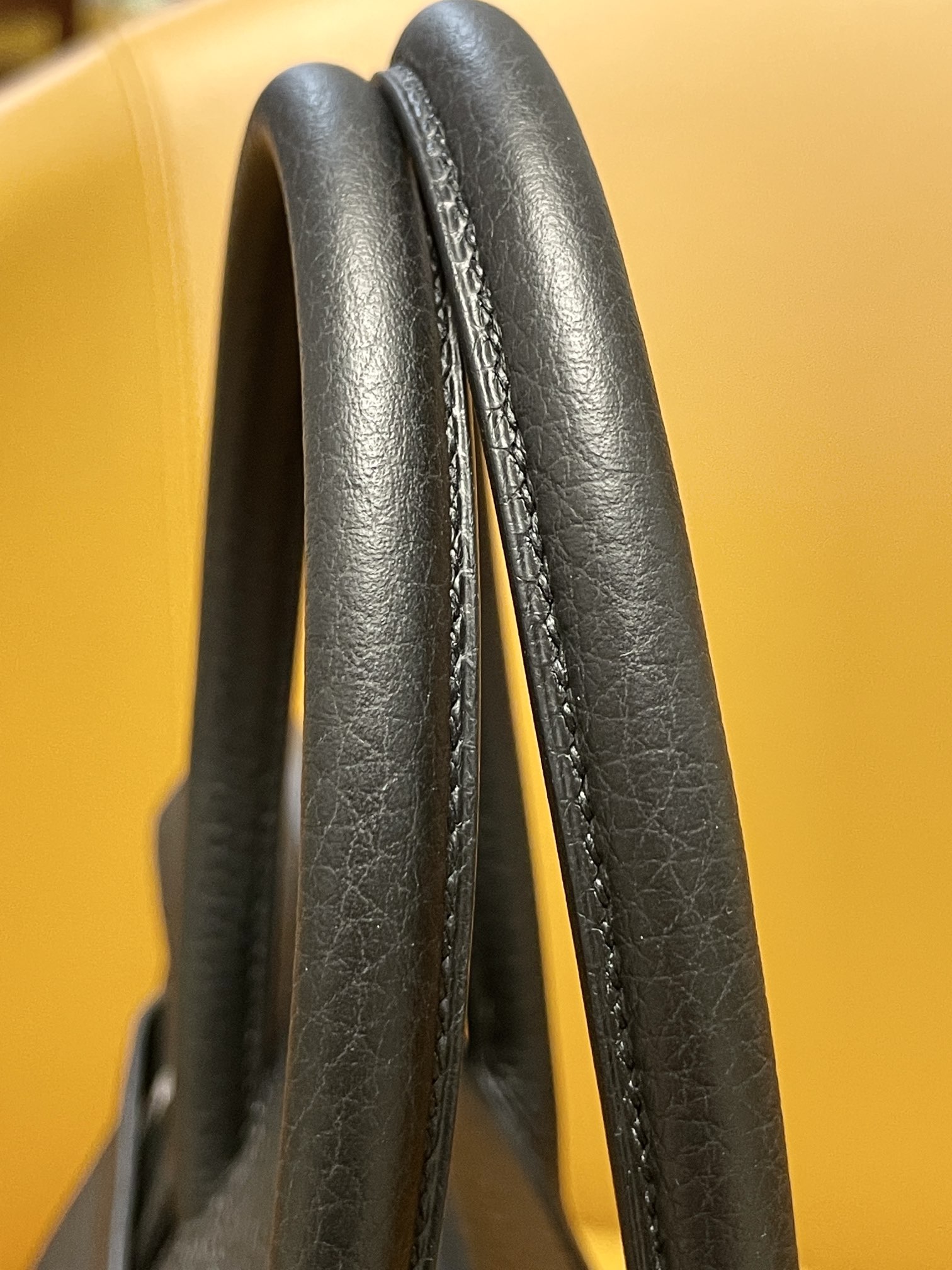 Birkin30 black togo leather silver buckle