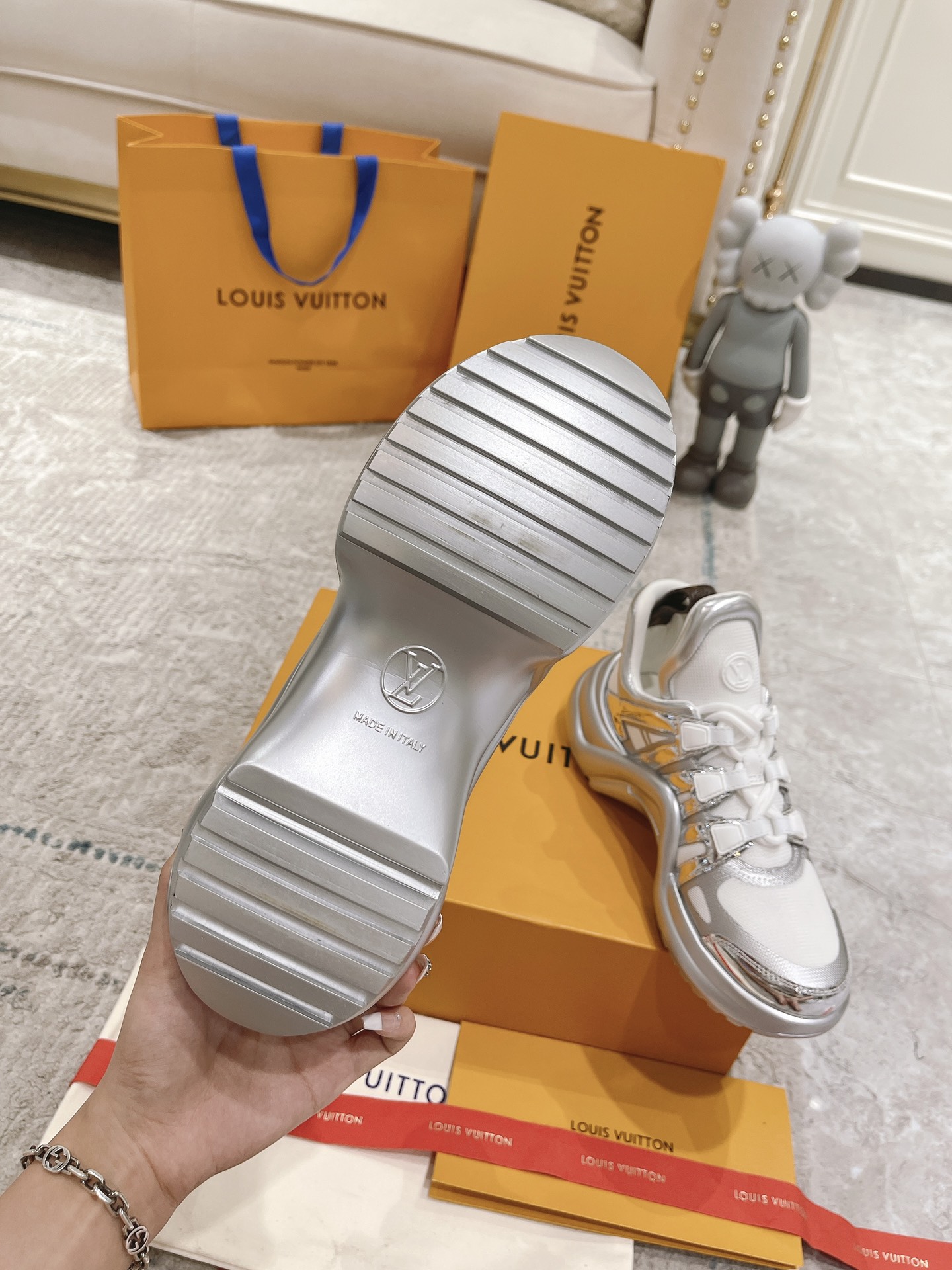 Louis Vuitton Archlight Donkey Brand Louis Vuitton Casual Sports Dad Shoes