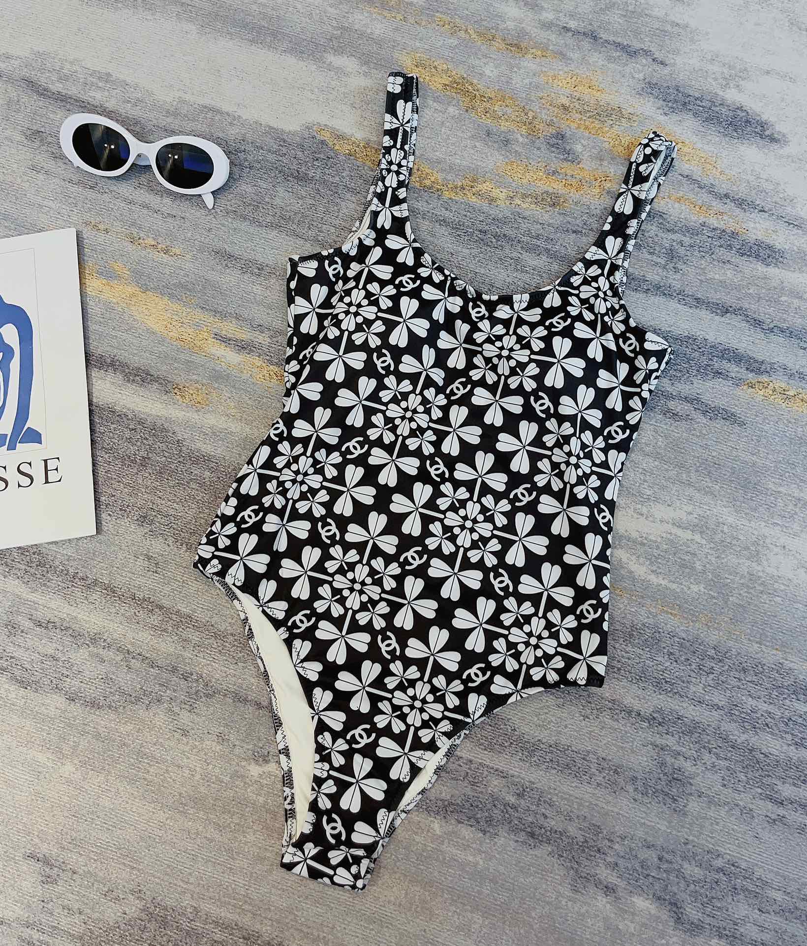 Chanel one piece swimsuit