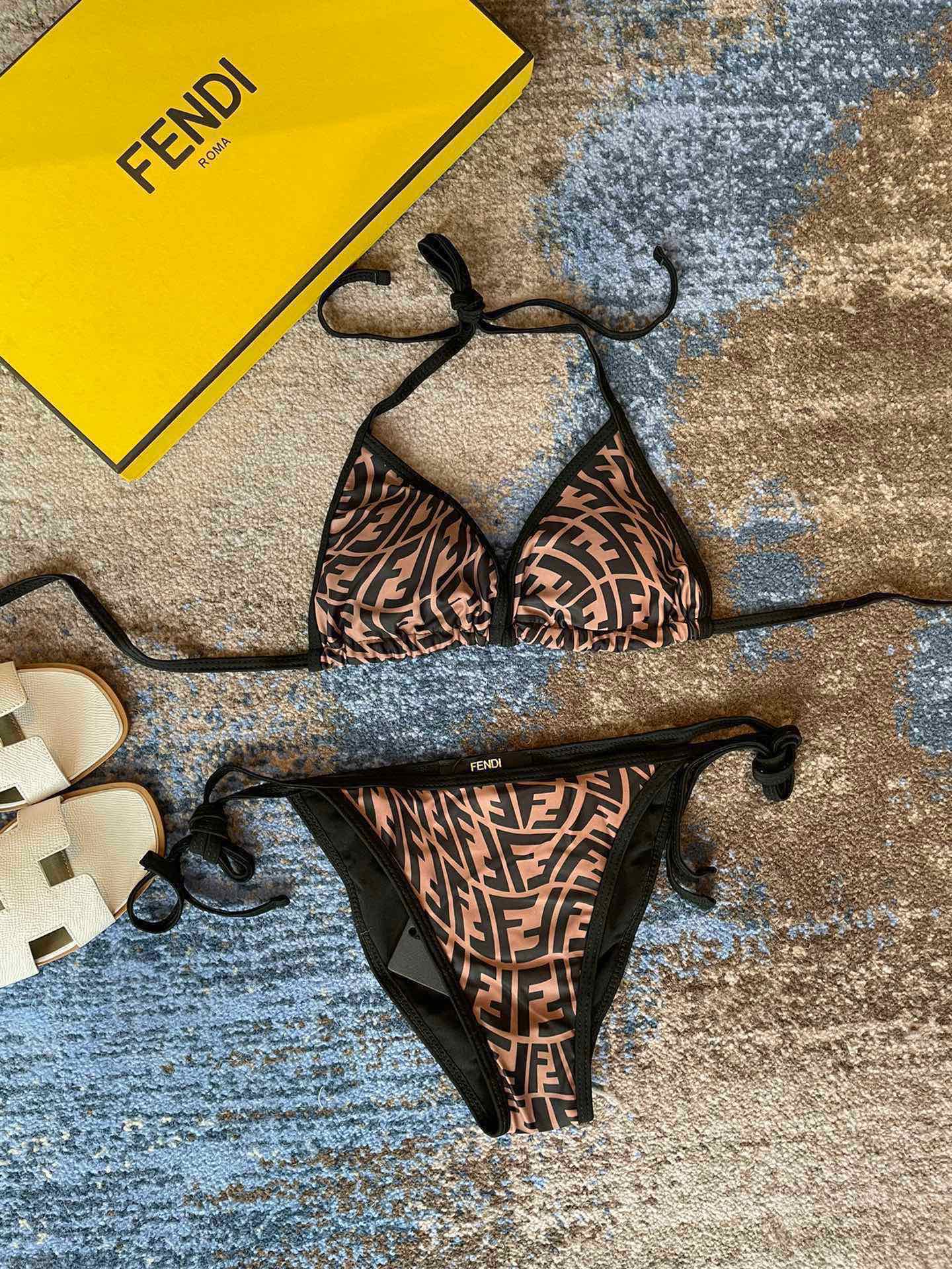 Fendi print counter new bikini
