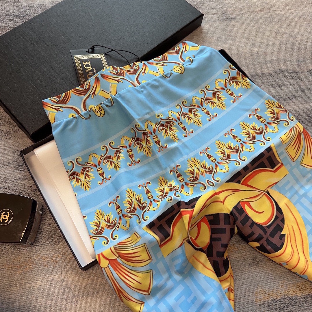 versace -fendi joint new high stretch fitness and yoga sportswear swimming costume