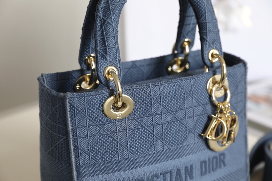 Dior Lady D-LITE five-panel Daffy Vine check embroidery DR-031