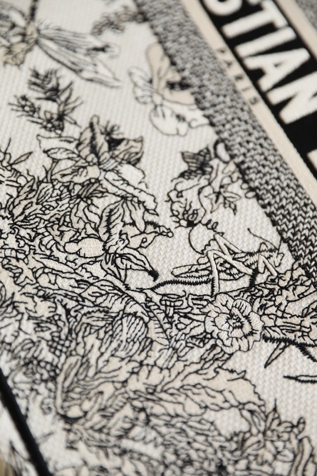 DIOR TOTE Dragonfly shopping bag