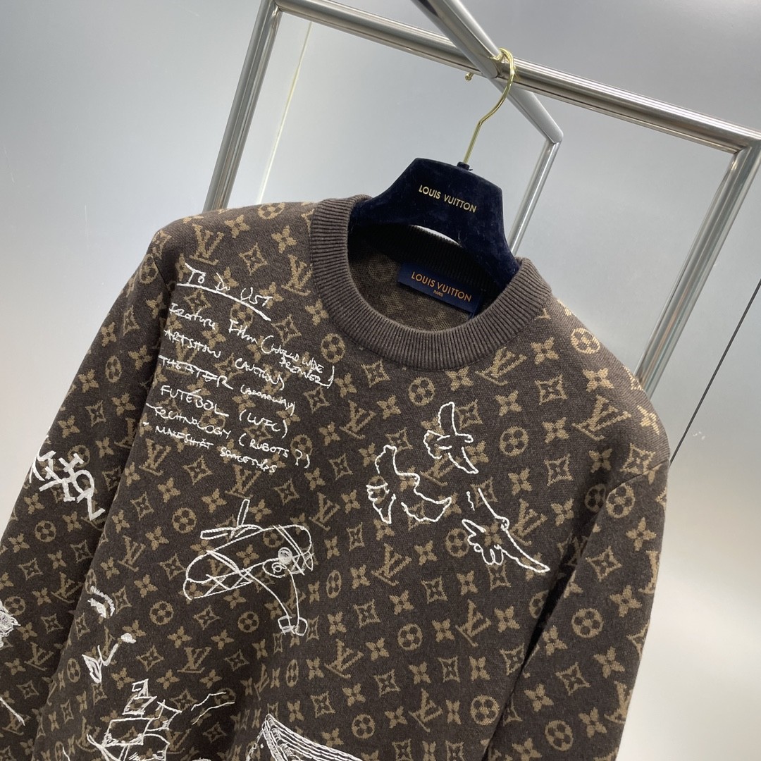 Louis Vuitton Full body LVSE MONOGRAM crew neck shirt