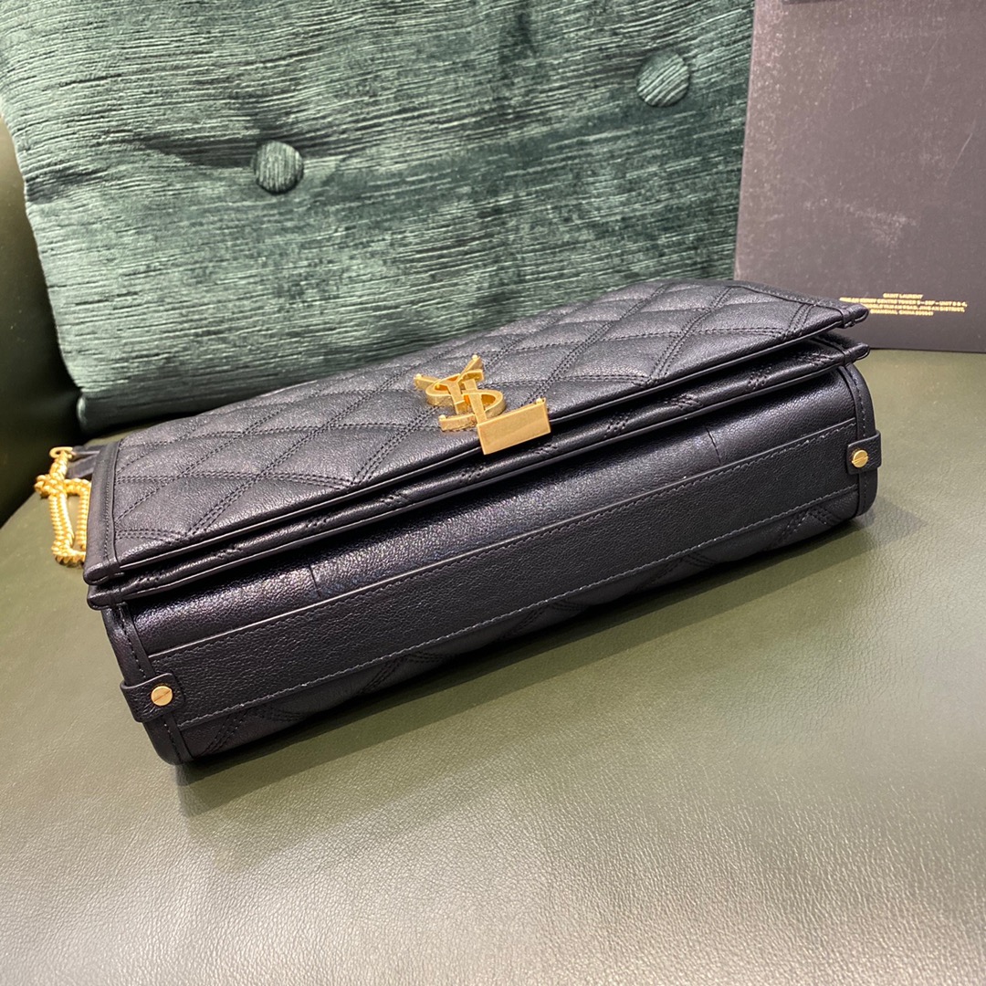 SAINT LAURENT 𝘽𝙀𝘾𝙆𝙔 𝟮𝟱𝙘𝙢   #629426 original leather.JD