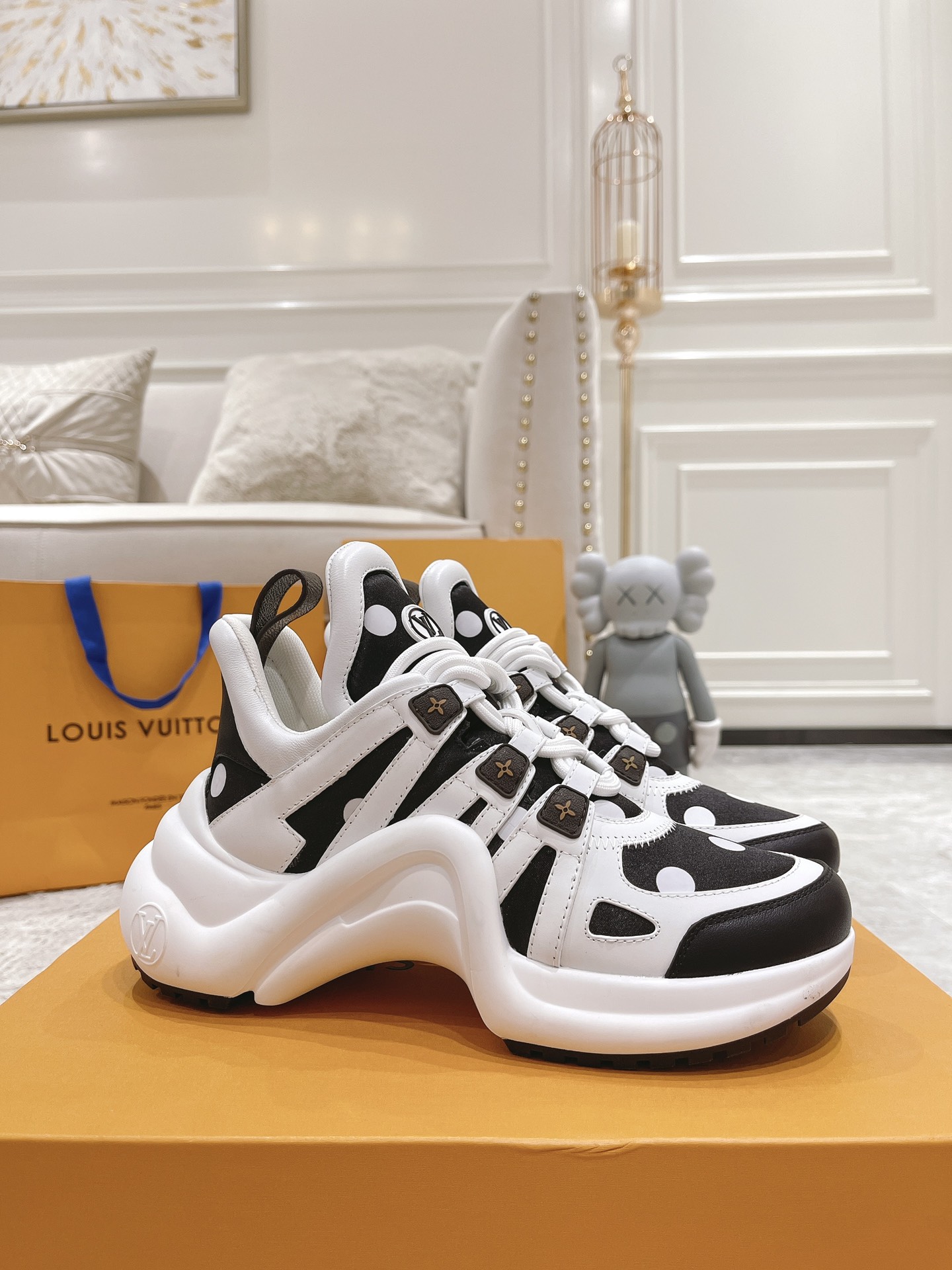 Louis Vuitton Archlight Donkey Brand Louis Vuitton Casual Sports Dad Shoes