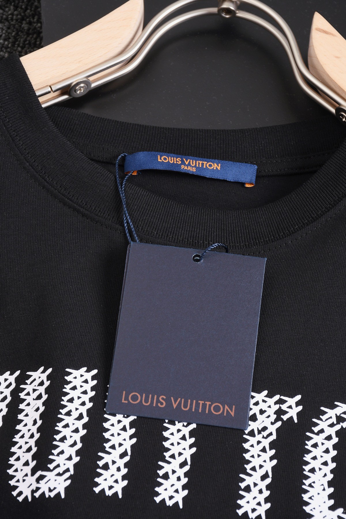 Louis Vuitton 24SS early spring new large-scale small aircraft printed t-shirt