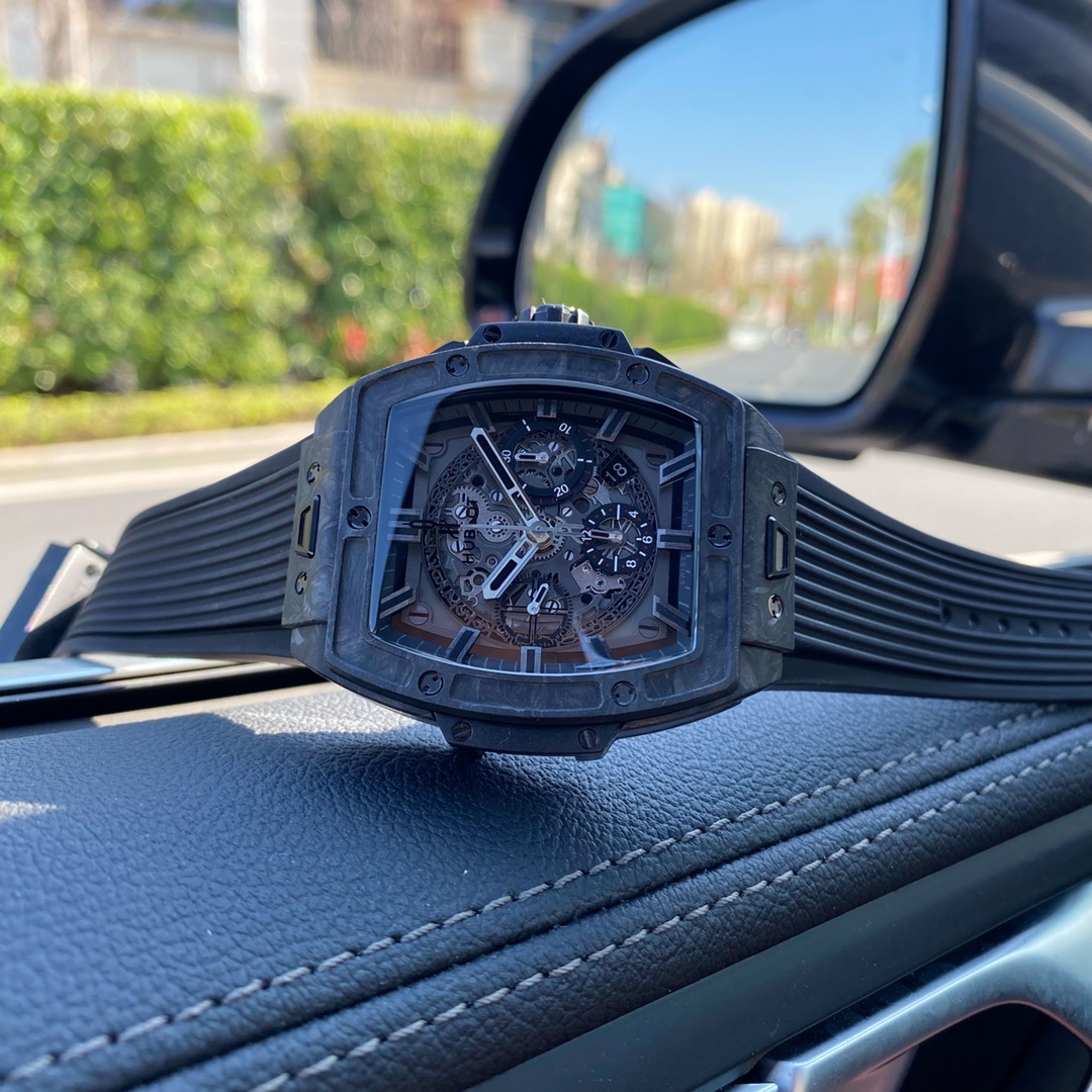 Hublot-Spirit of Big Bang Red Carbon Fiber Watch