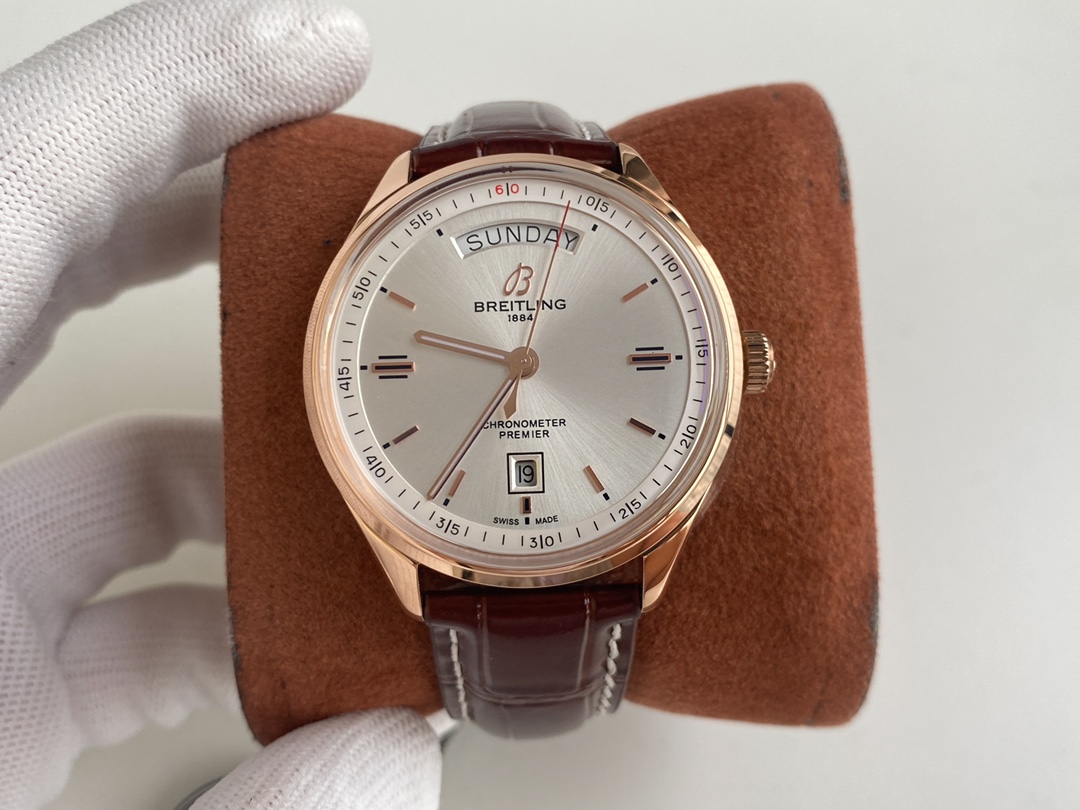 Breitling - Puia Automatic 316L steel CNC polished to perfection