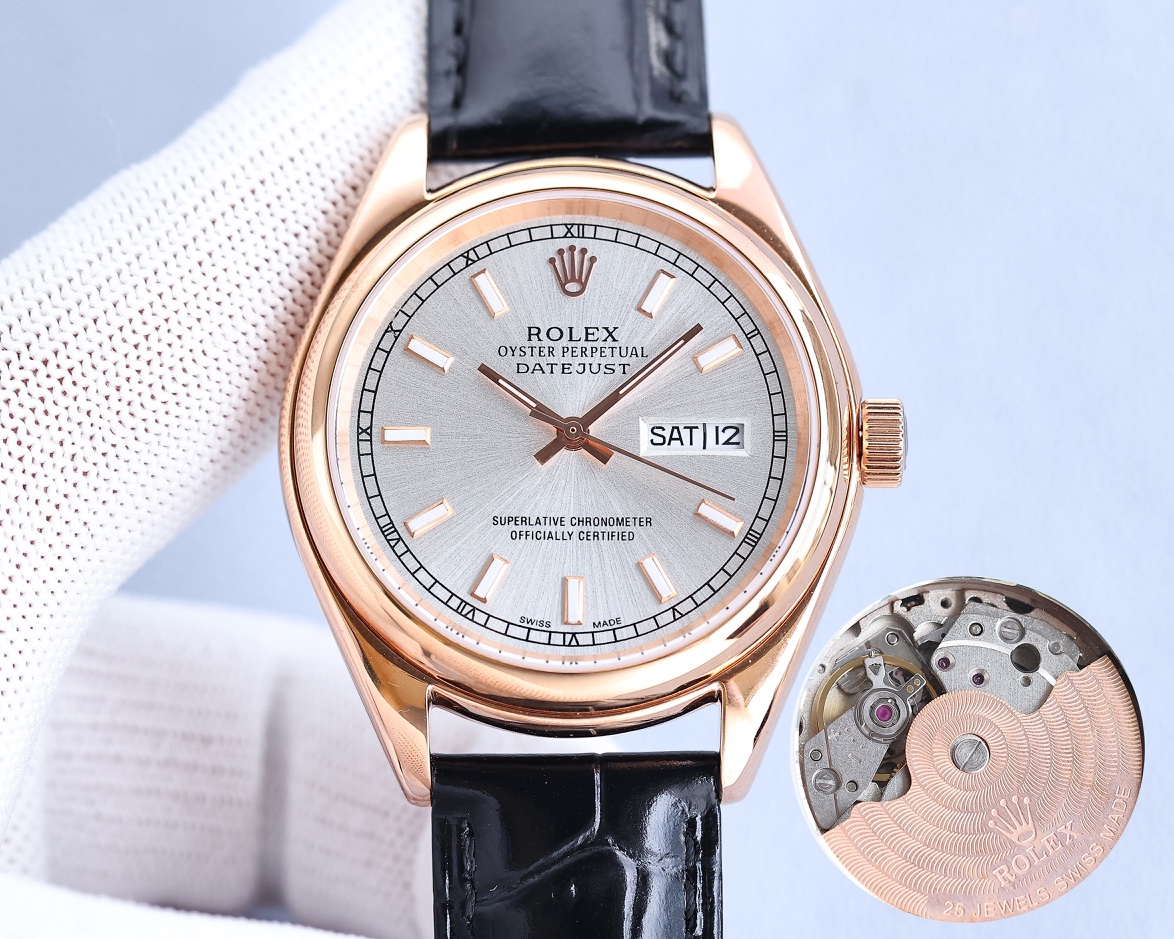 Rolex Newest Dual Calendar Men's Watch