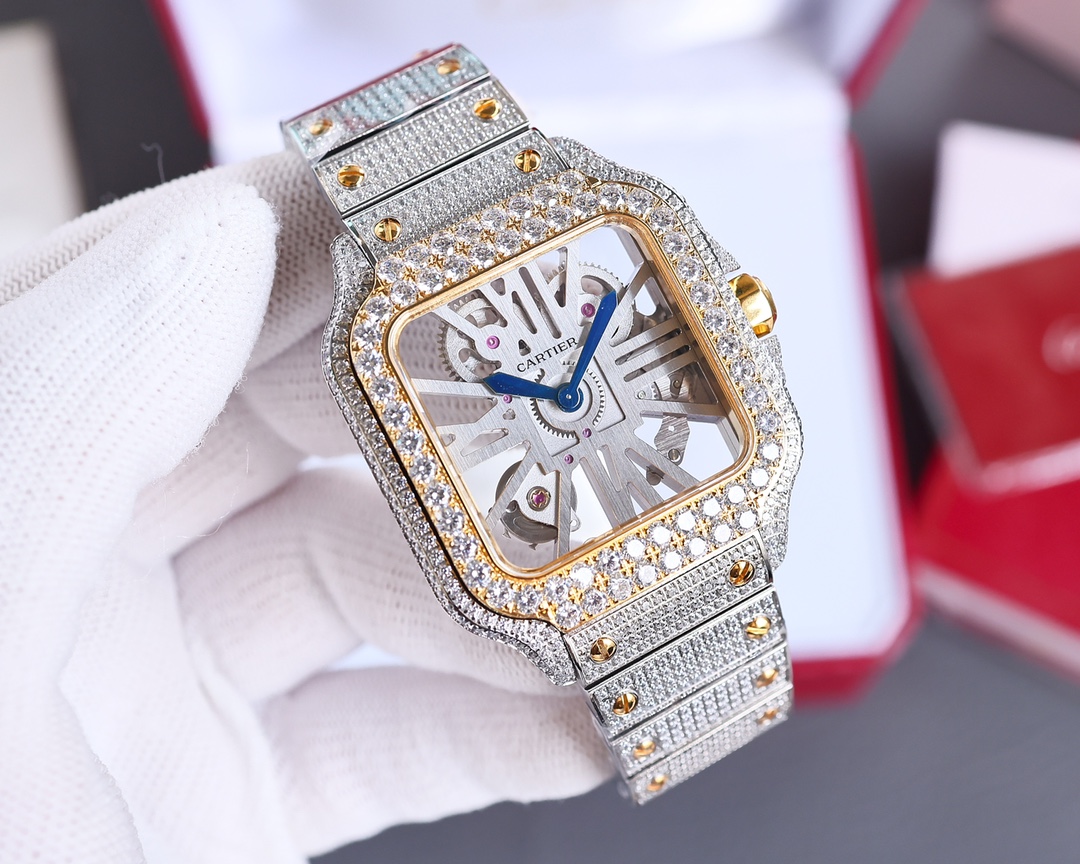 Cartier Santos Skeleton Collection