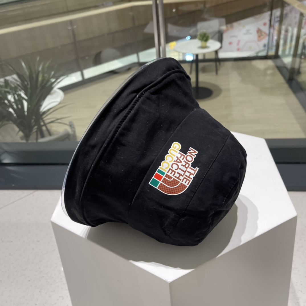 GUCCI 2023 early spring new original single north face fisherman hat