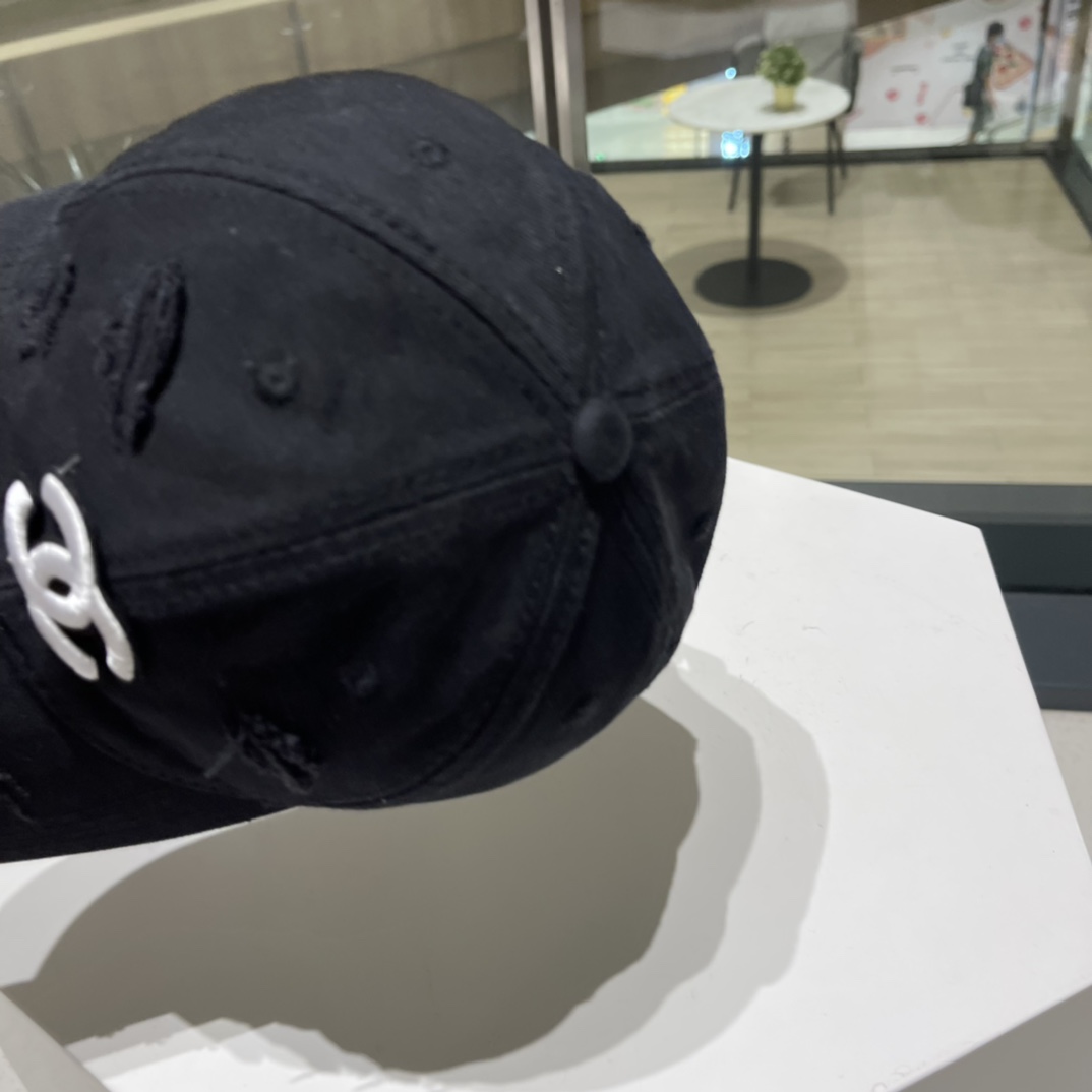 Chanel 2023 new cotton hole baseball cap