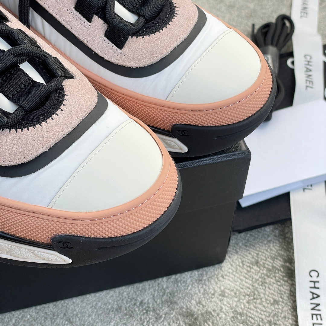 CHANEL sneakers classic small incense sneakers cowhide sheepskin leather genuine leather sole