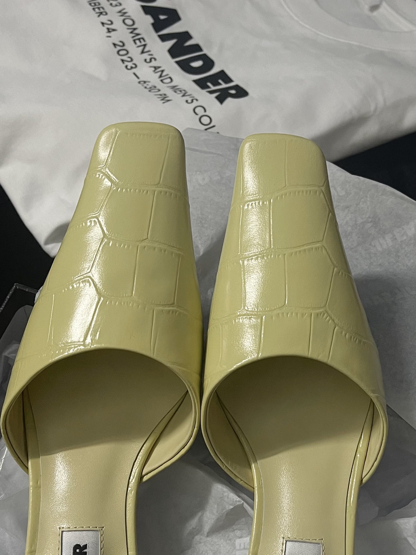 𝐉𝐢𝐥 𝐬𝐚𝐧𝐝𝐞𝐫｜𝟐𝟎𝟐𝟑/𝐒𝐒 𝐧𝐞𝐰 𝐀𝐖 fashionable slippers