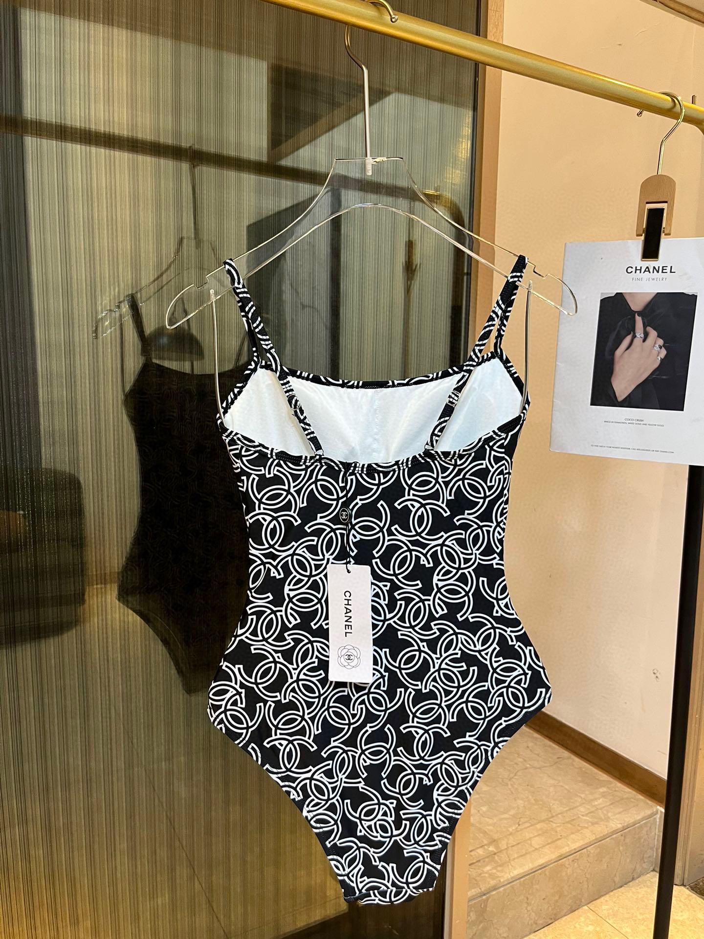 CHANEL One-piece swimming costume