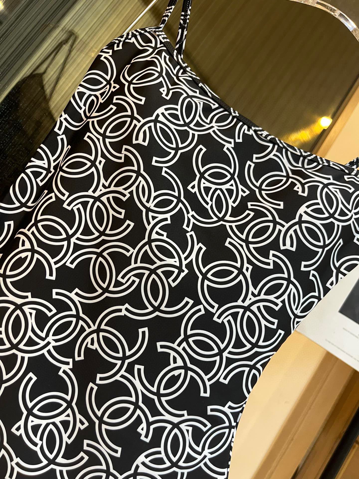 CHANEL One-piece swimming costume