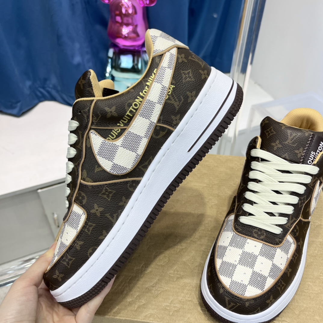 Louis Vuitton x NIKE Air force1 22ss Heavy Joint