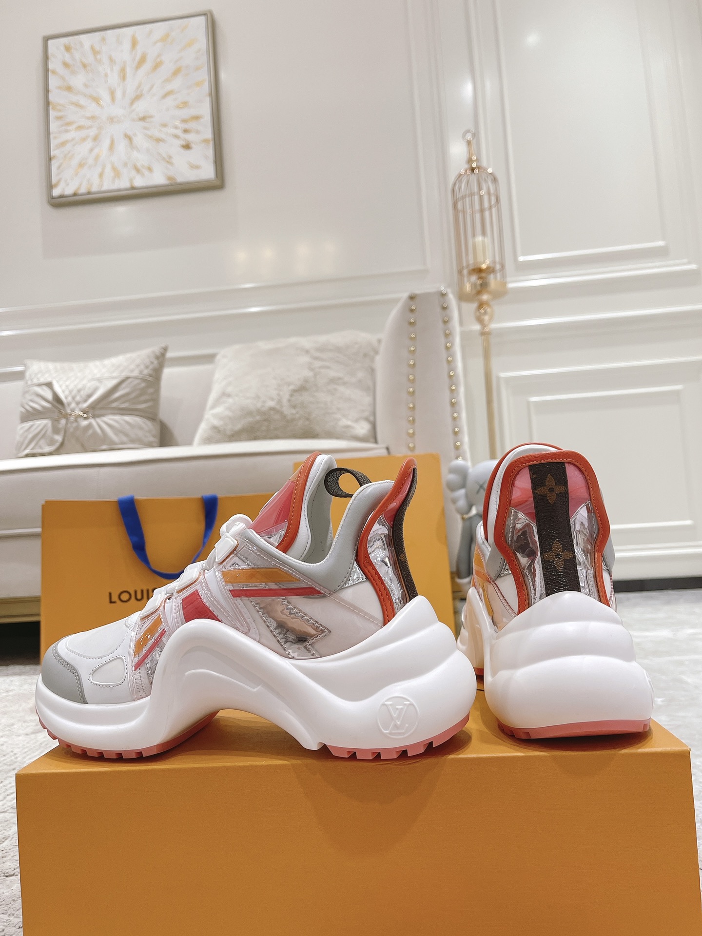 Louis Vuitton Archlight Donkey Brand Louis Vuitton Casual Sports Dad Shoes