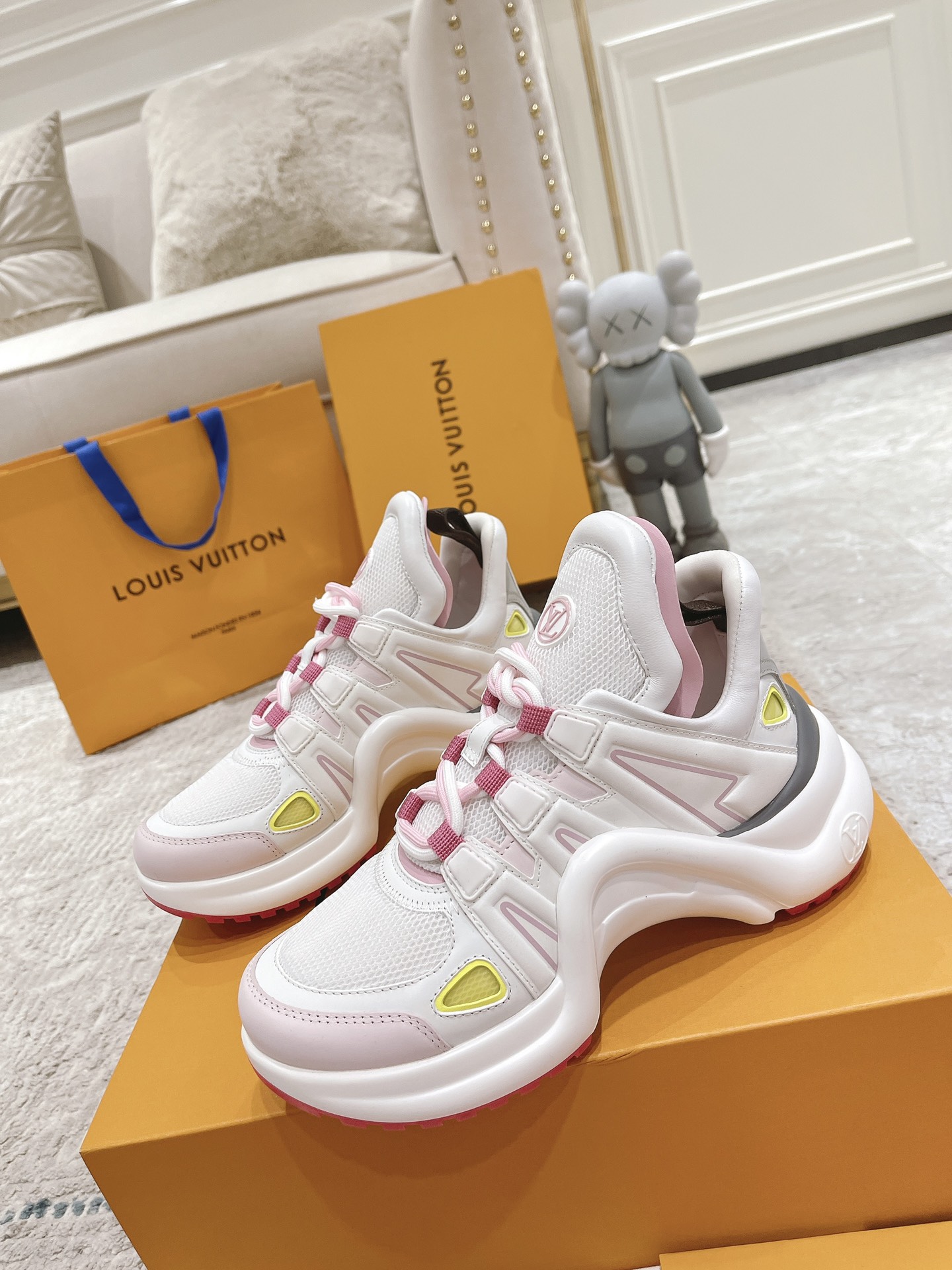 Louis Vuitton Archlight Donkey Brand Louis Vuitton Casual Sports Dad Shoes