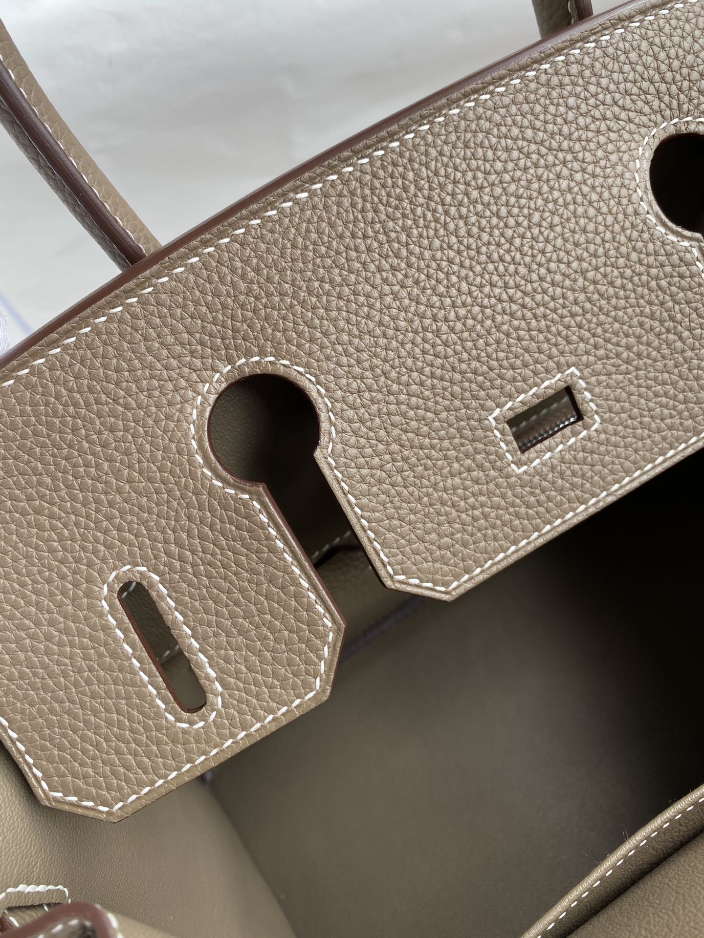 Birkin 25/30/35cm Imported Togo leather Elephant Grey 🐘 Gold and silver buckle in stock