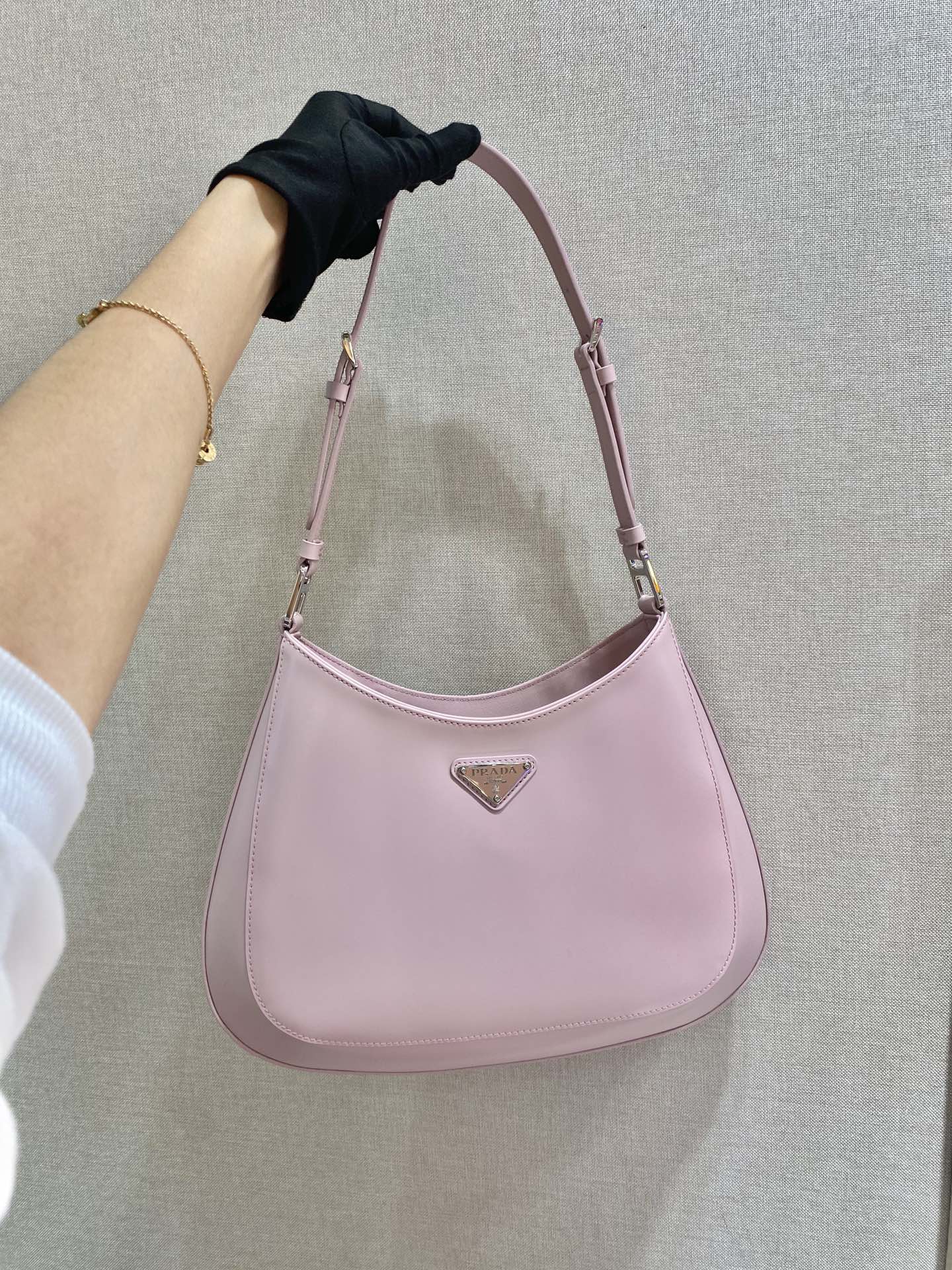 𝐏𝐑𝐀𝐃𝐀  Large Double Shoulder Strap Underarm Bag