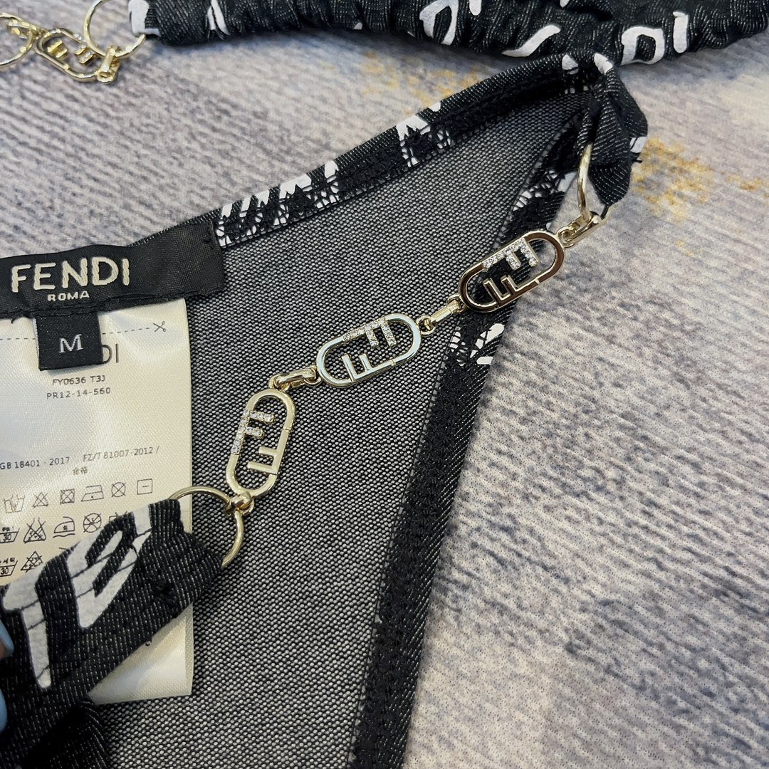 Fendi print counter new bikini