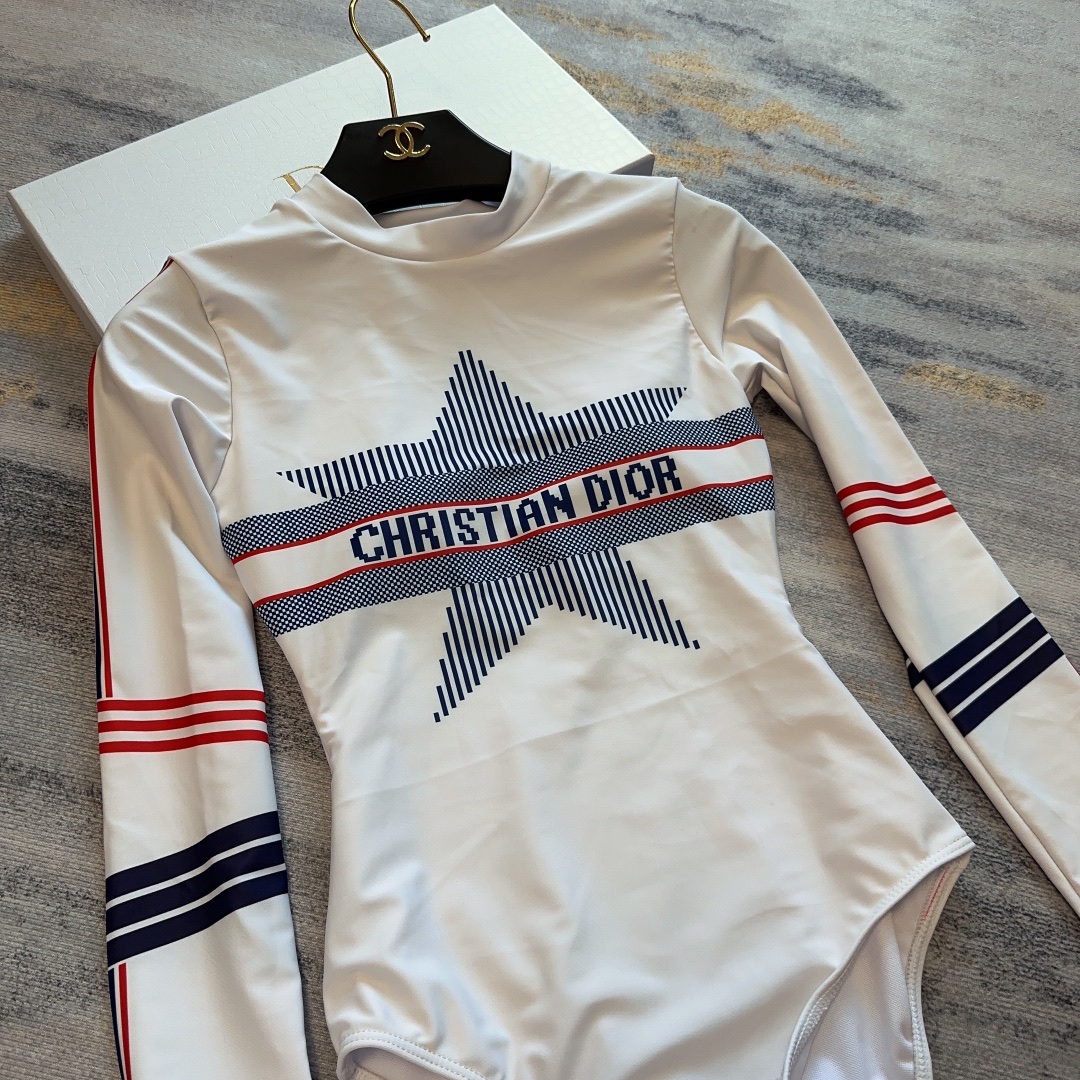 Dior Alpine Long Sleeve Swimsuit