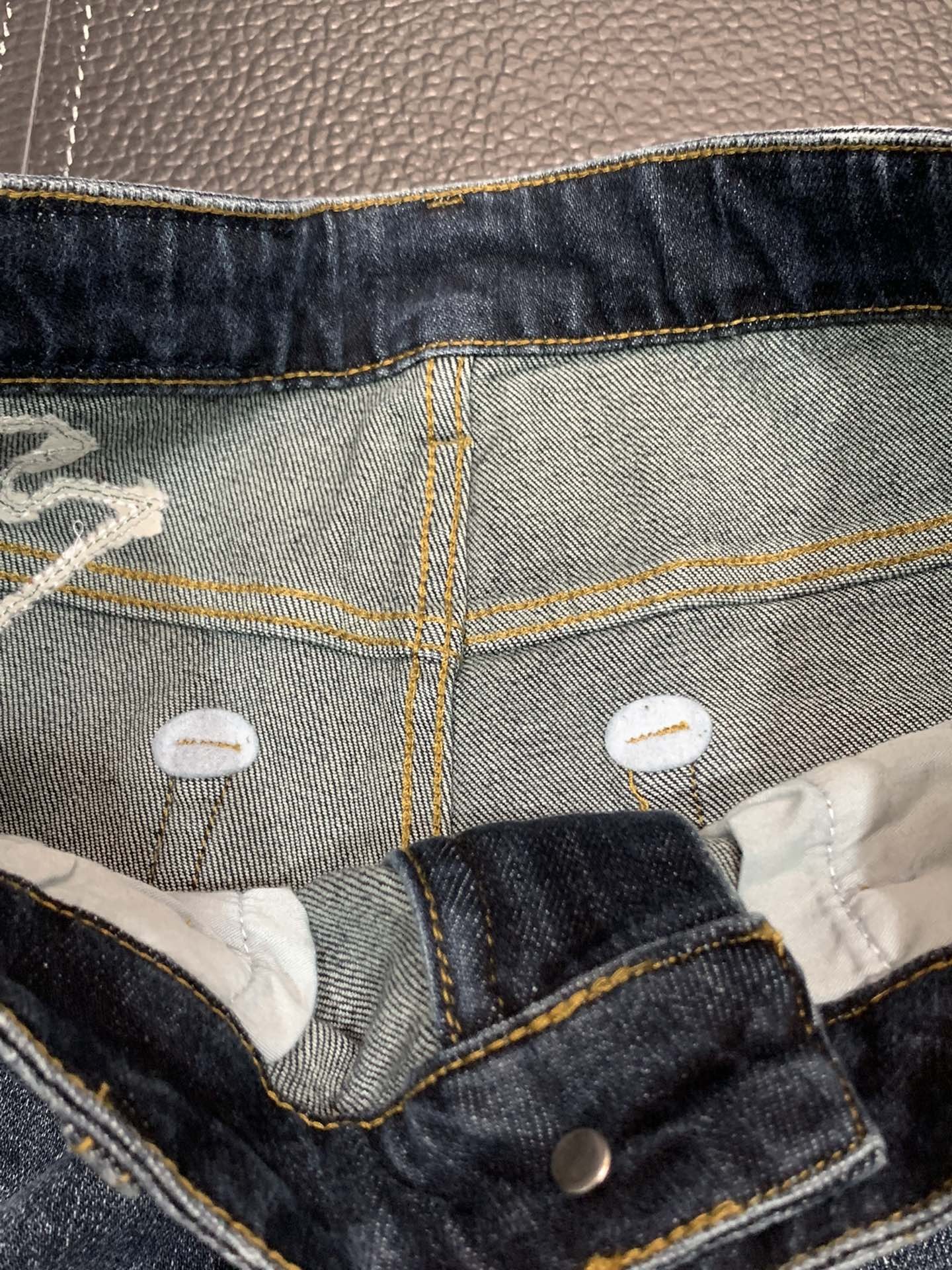 Amiri slim fit petite straight jeans