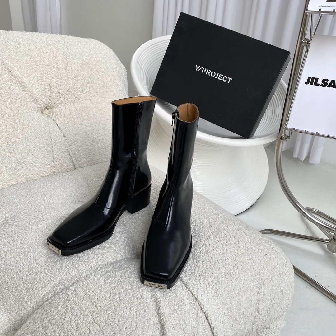 Y/Project private order washed denim import open beads two layer rubber outsole combination bottom