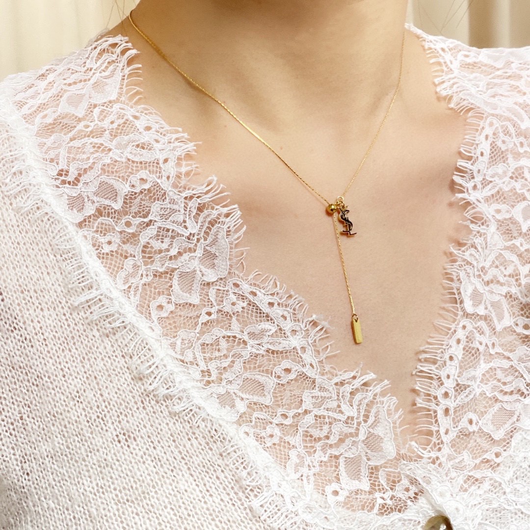 Saint Laurent YSL necklace