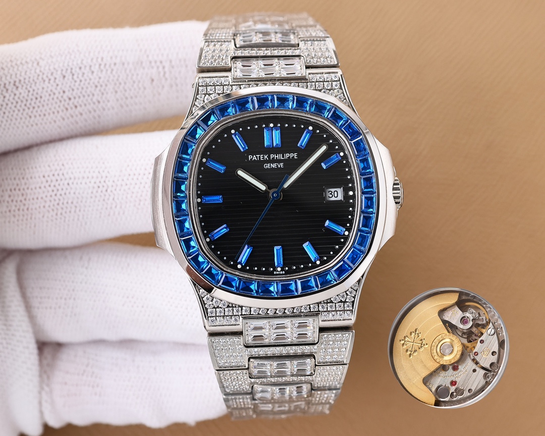 Patek Philippe Platinum Nautilus Watches
