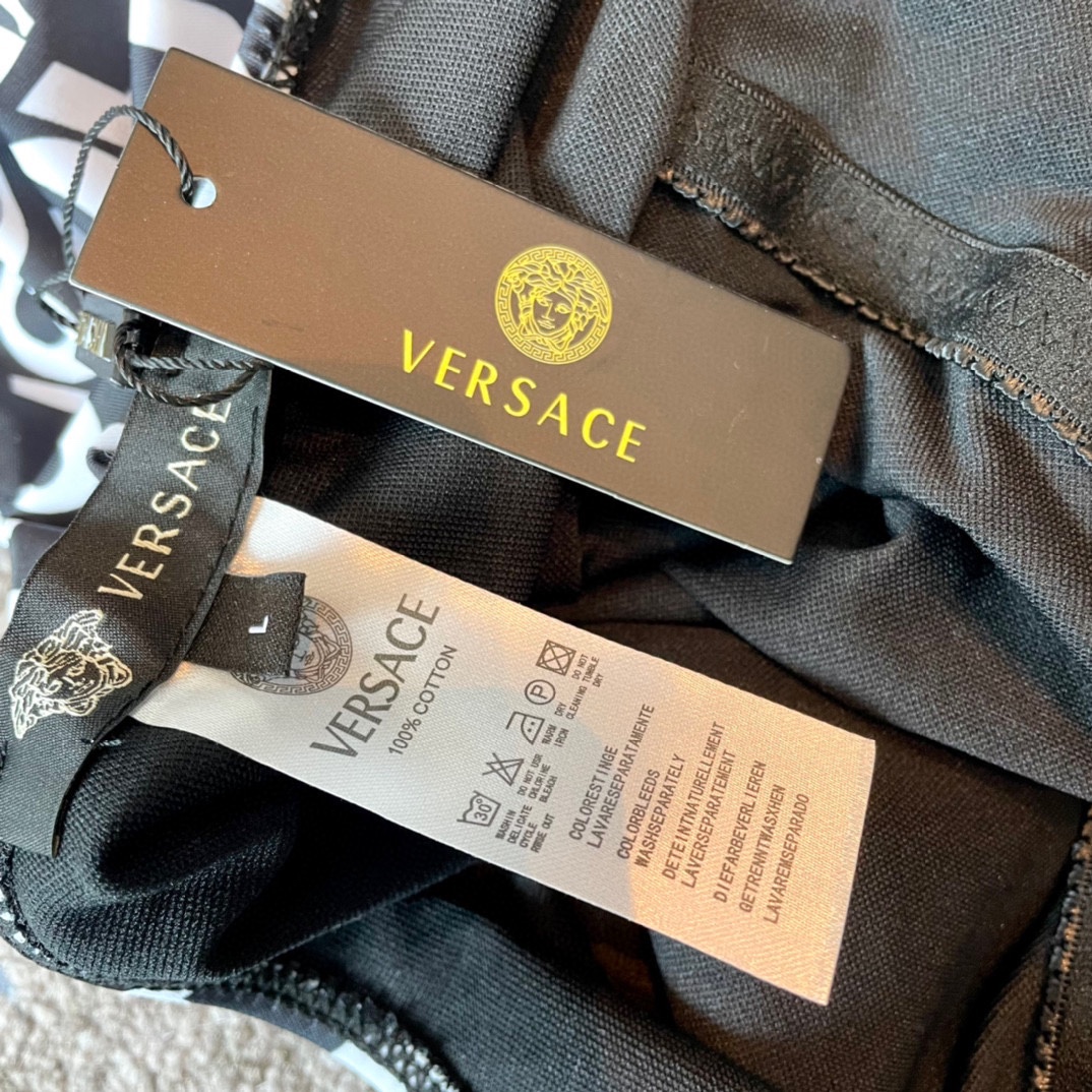 Versace New monogrammed one-piece swimming costume