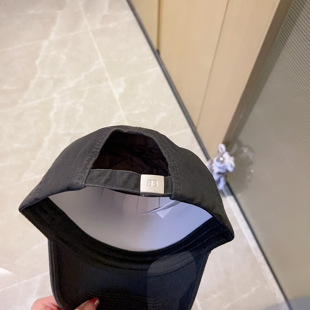 [Balenciaga] 2023 new style embroidered baseball cap