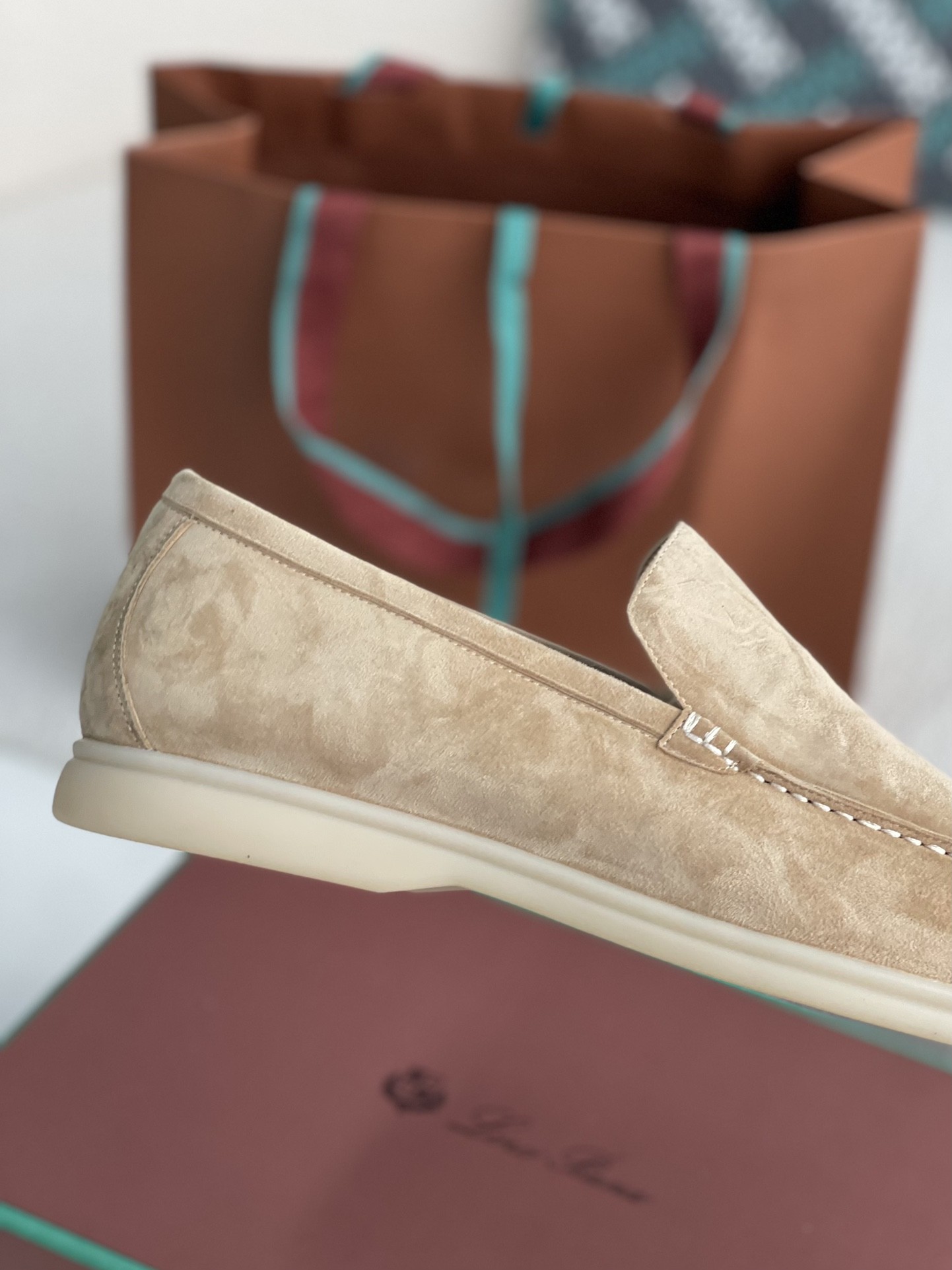 Loro Piana Summer Charms Walk Moccasin Shoes