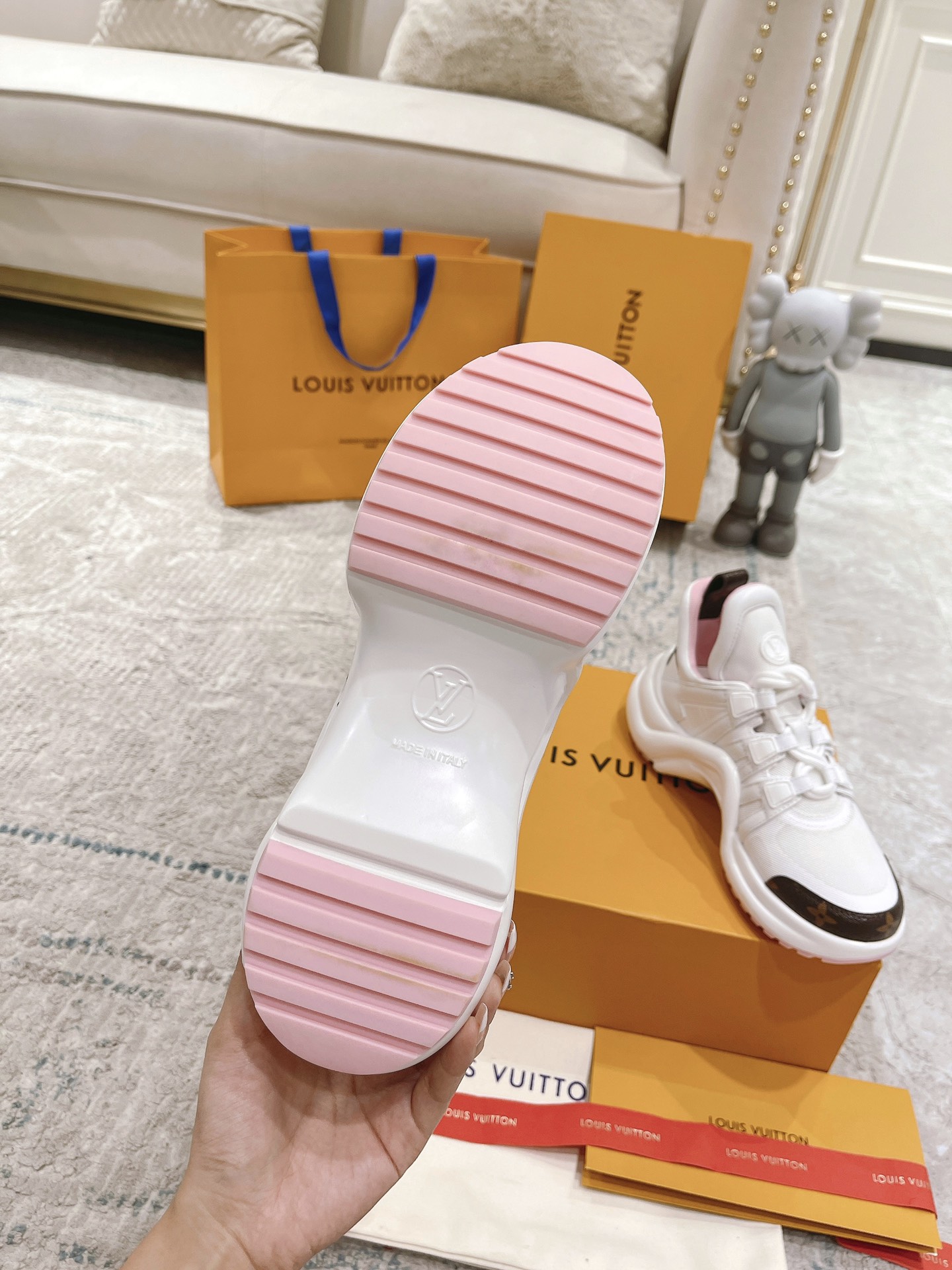 Louis Vuitton Archlight Donkey Brand Louis Vuitton Casual Sports Dad Shoes