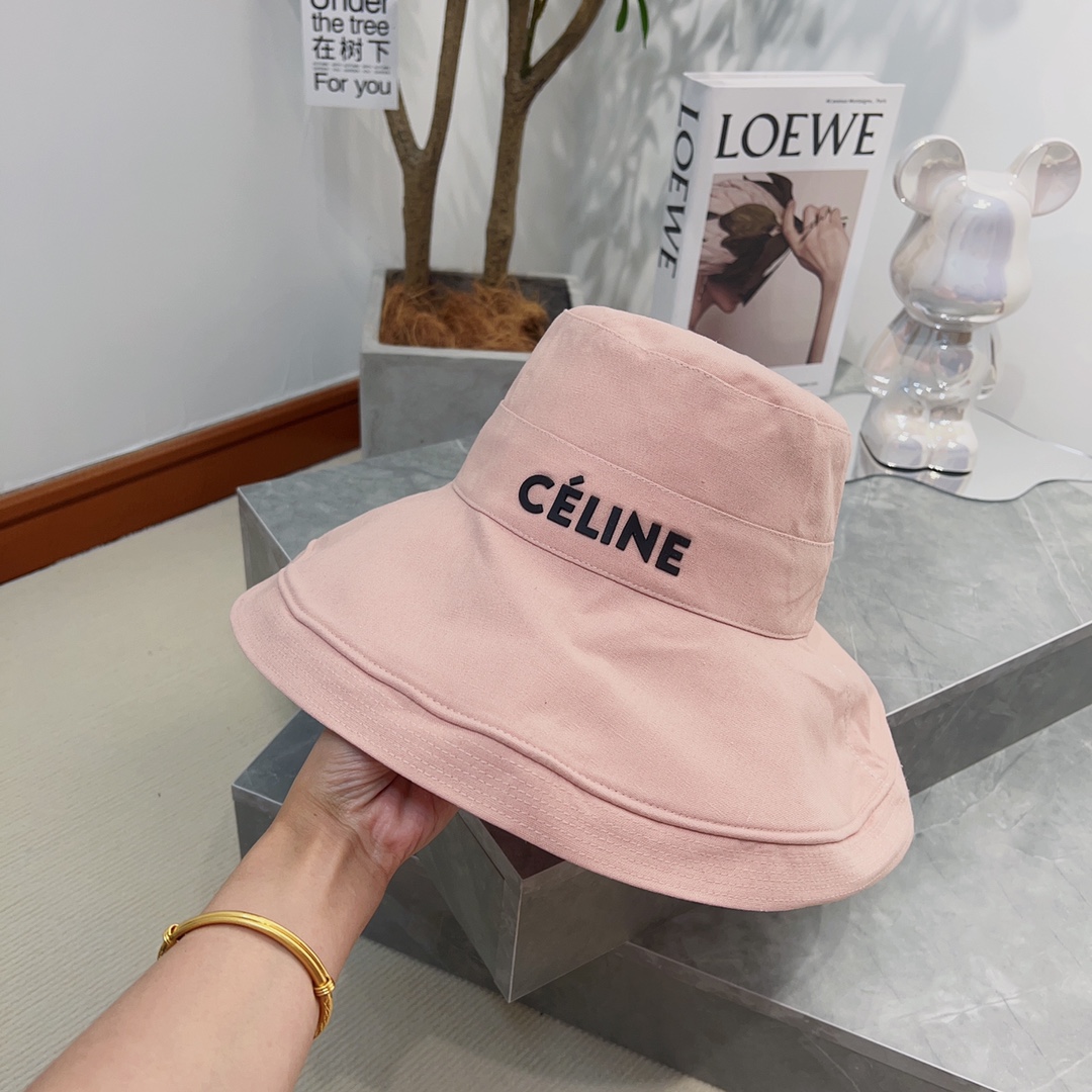 Celine-simple fisherman hat Classic customized special, fresh