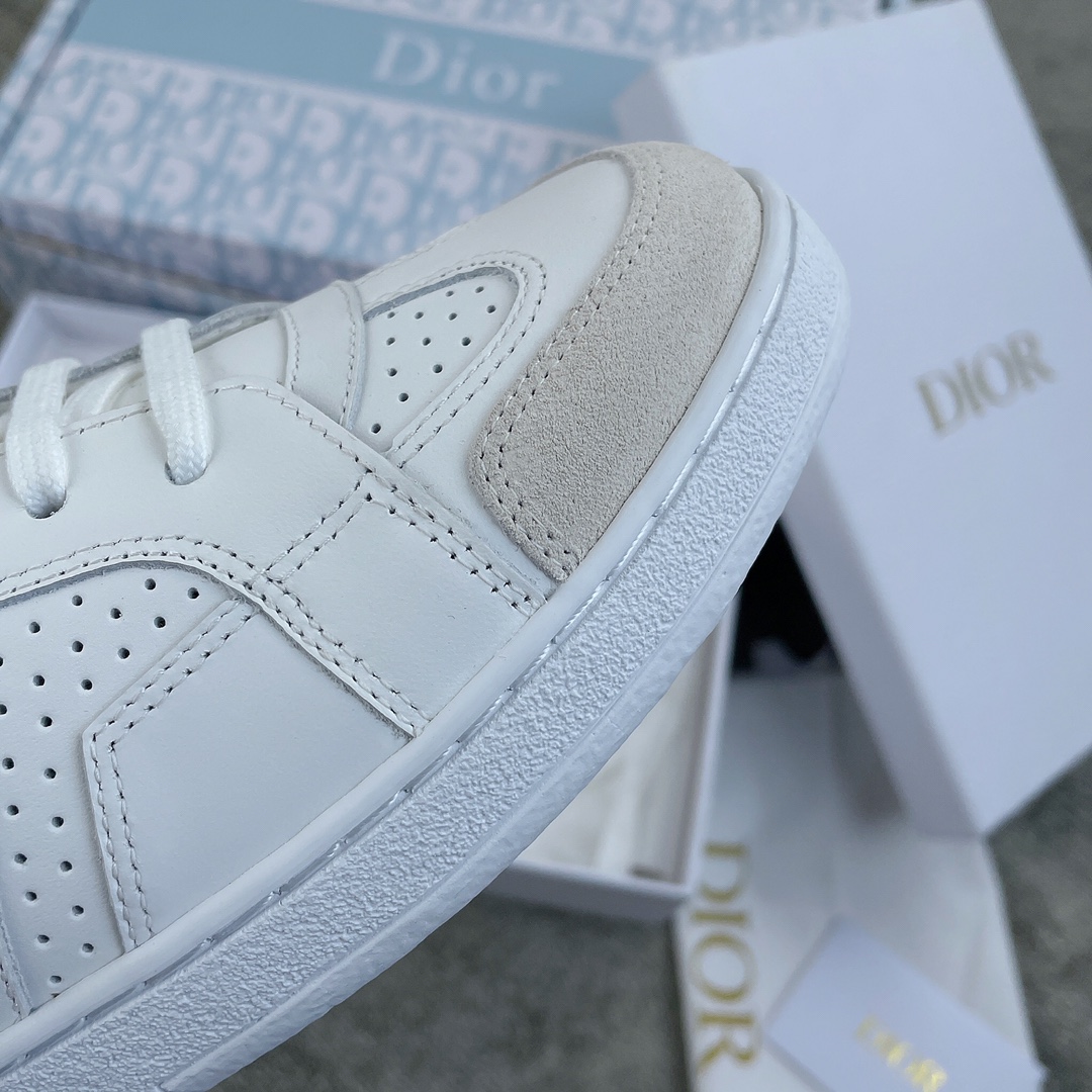 DIOR Star Women's Sneakers Calfskin White