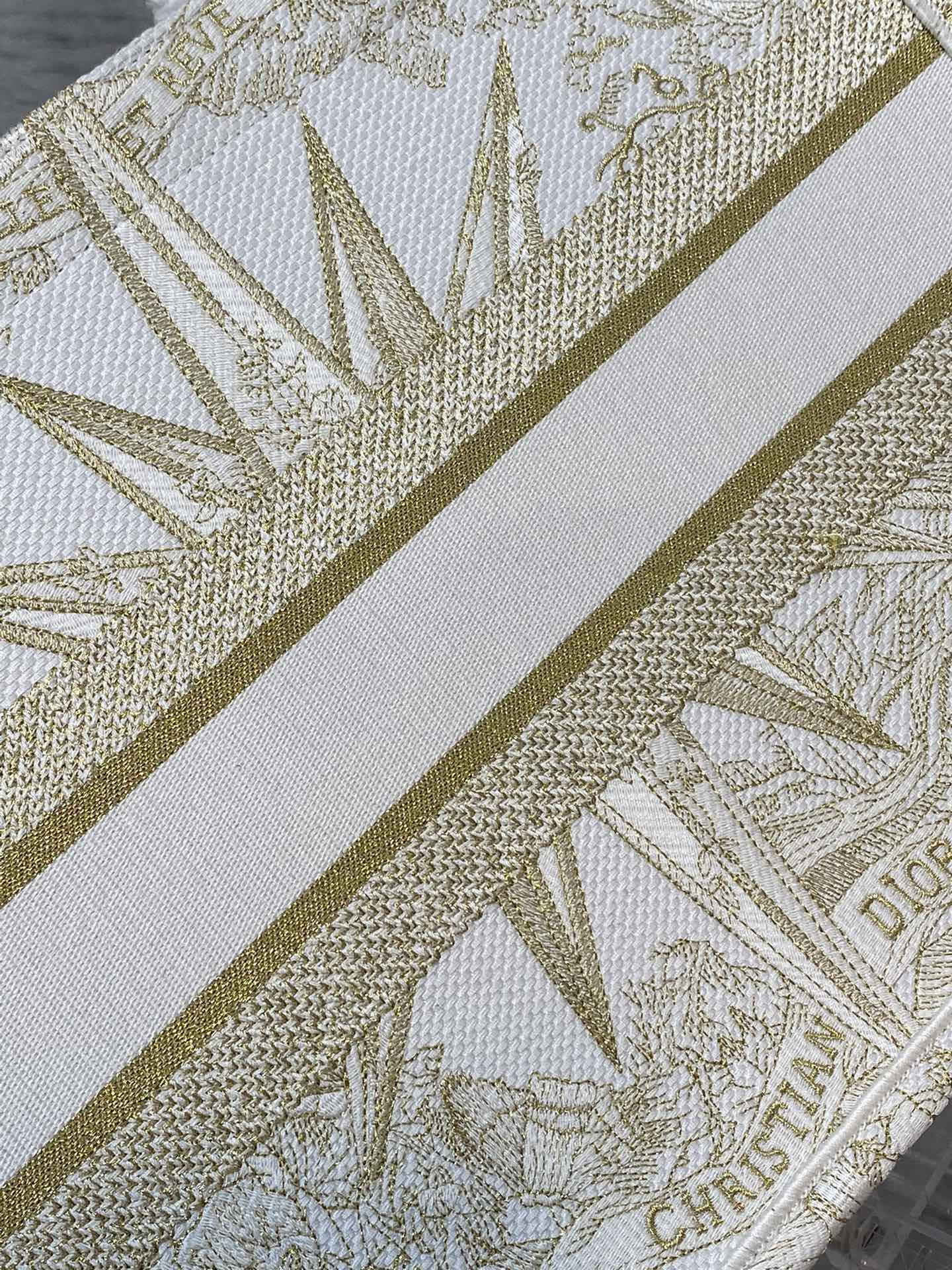 DIOR TOTE Christmas Gold Line Stargazer