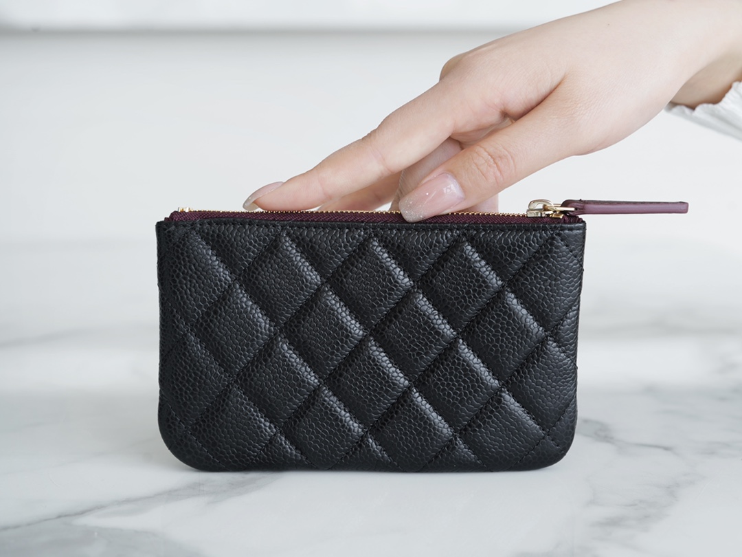 𝗖𝗛𝗔𝗘𝗡𝗟✦ Channel custom calfskin 🐂 Classic mini zippered carry-on bag