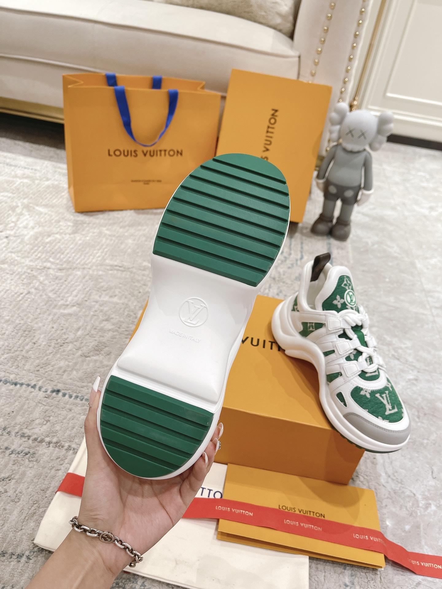 Louis Vuitton Archlight Donkey Brand Louis Vuitton Casual Sports Dad Shoes