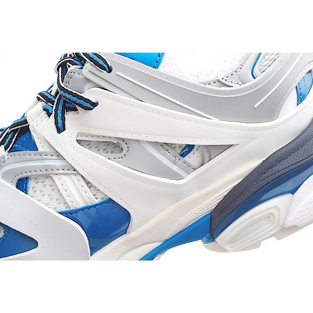 Balenciaga Sneaker Tess s.Gomma MAILLE WHITE/ORANGE