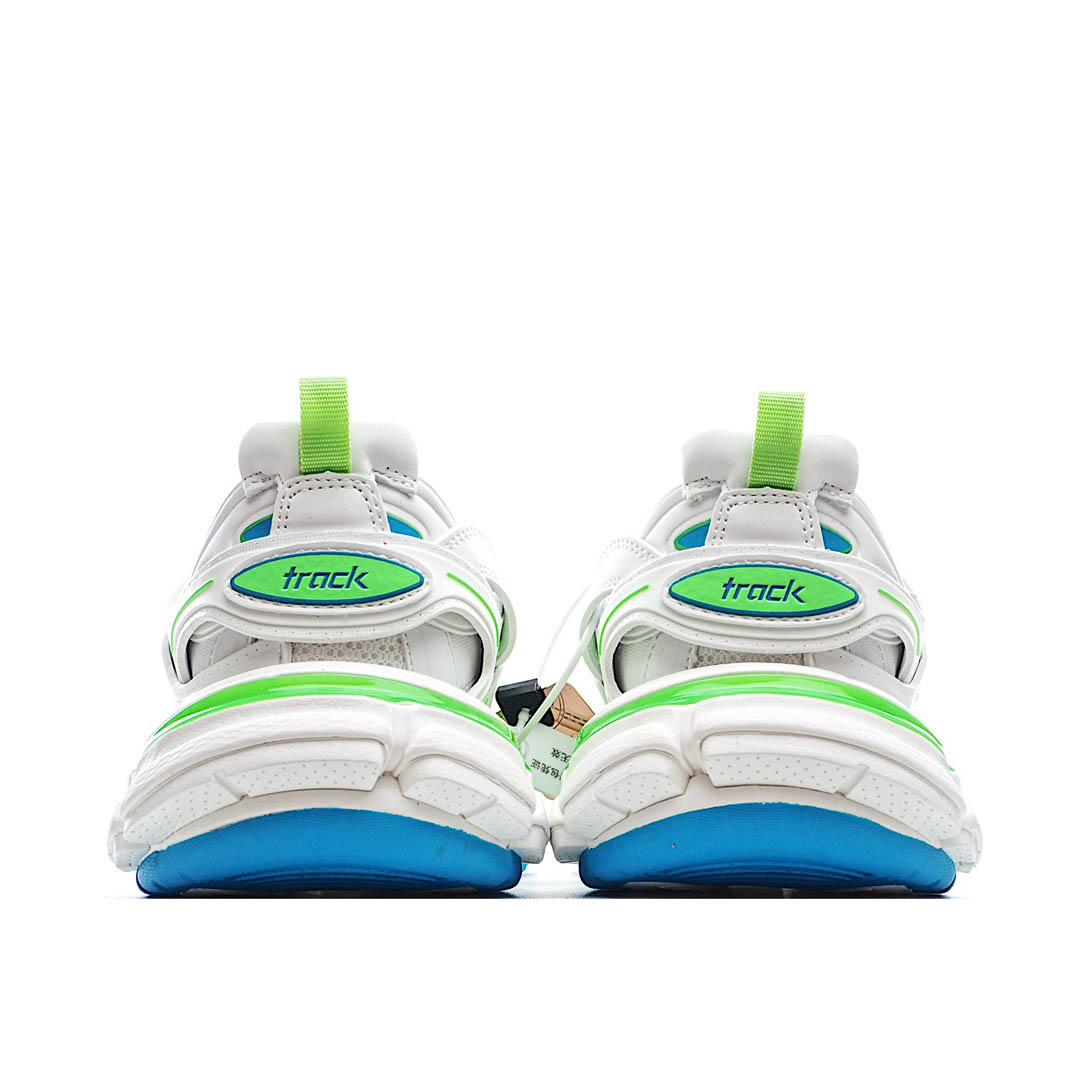 Balenciaga Sneaker Tess s.Gomma MAILLE WHITE/ORANGE