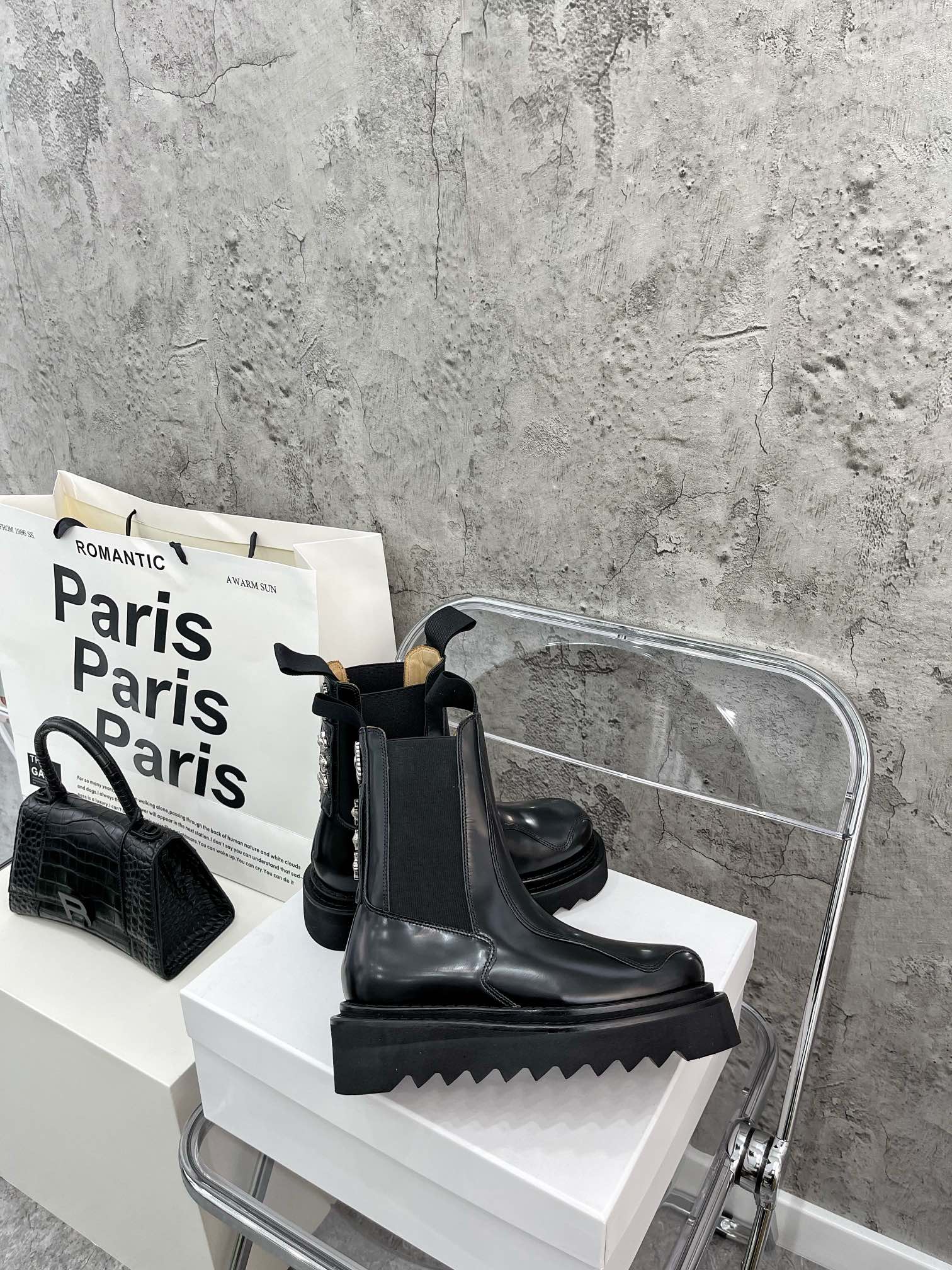 Toga Pulla | 𝟐𝟎𝟐𝟏/𝐒𝐒 𝐧𝐞𝐰 Toga Pulla2021/FW hot trend Chelsea mid-calf boots toga dark mid-calf boots